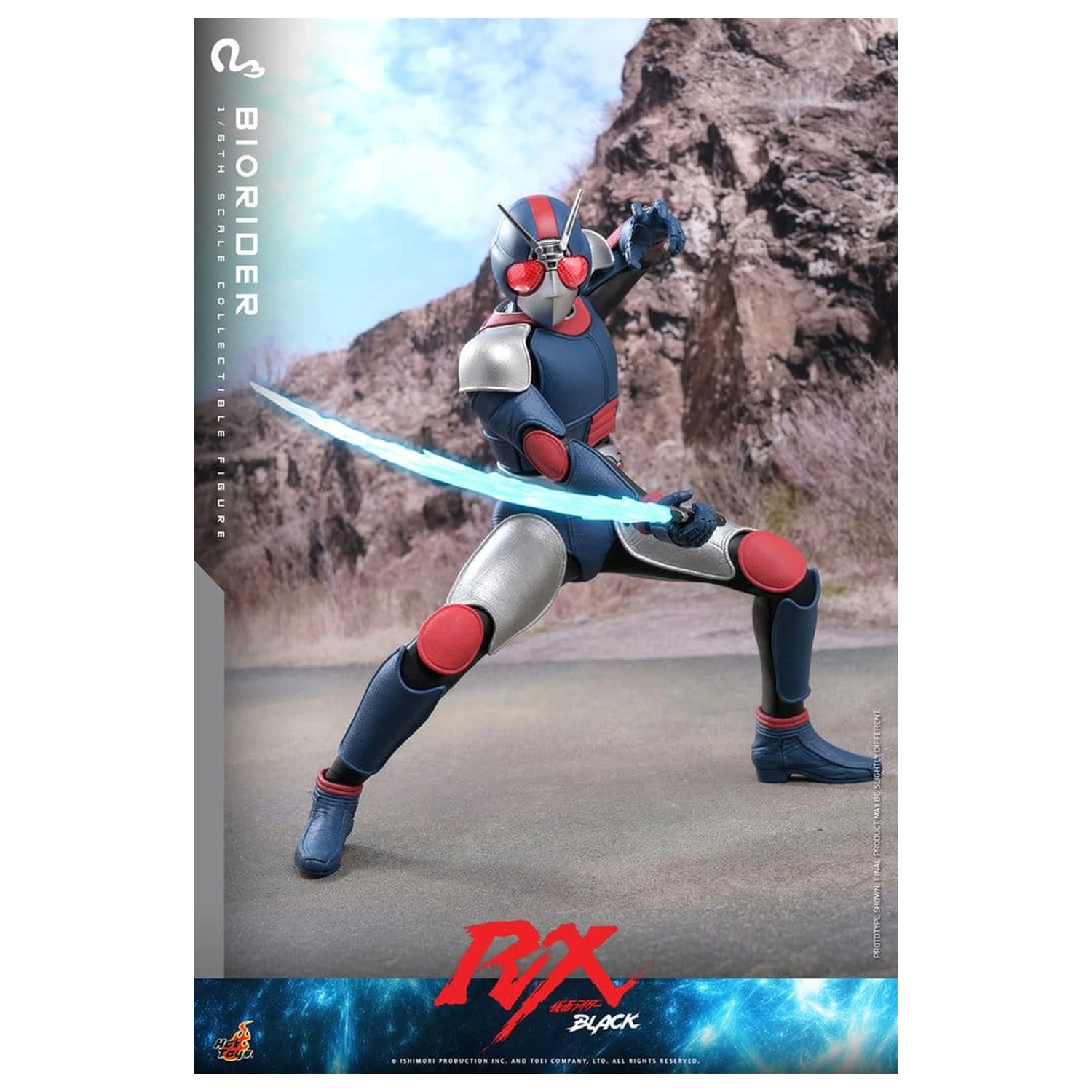 Kamen Rider Black RX akční figurka 1/6 BioRider 31 cm fotografii produktu