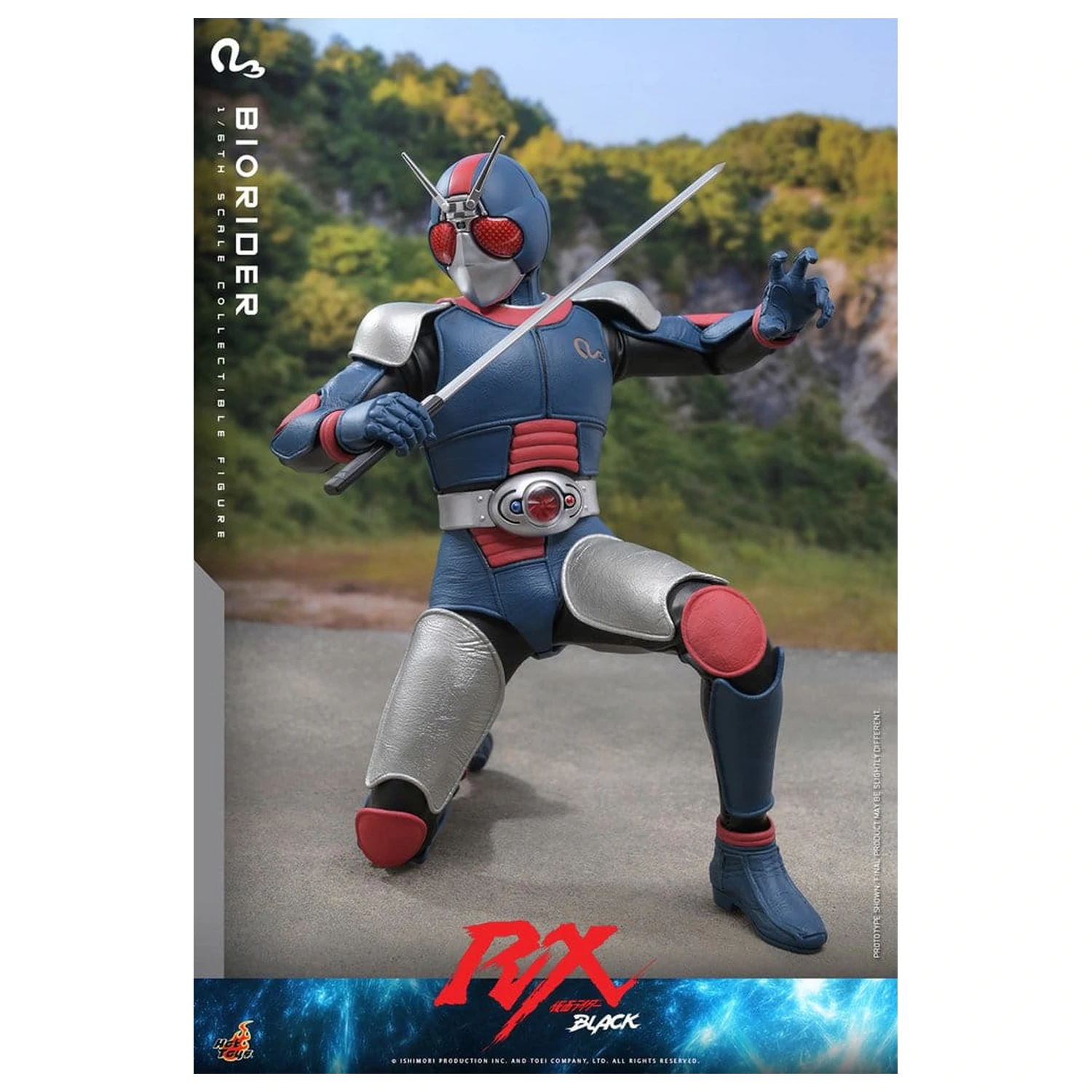 Kamen Rider Black RX akční figurka 1/6 BioRider 31 cm fotografii produktu