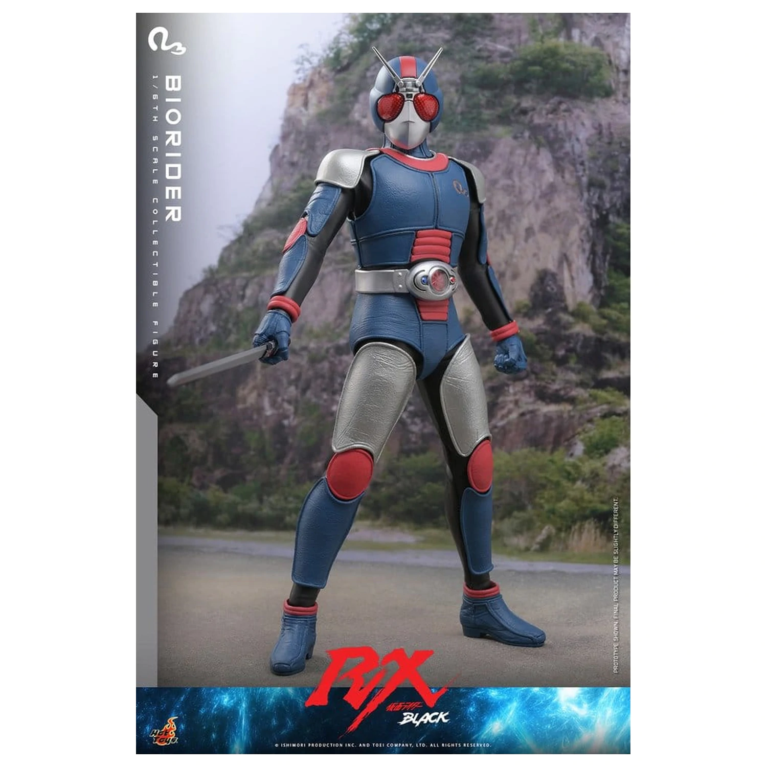 Kamen Rider Black RX akční figurka 1/6 BioRider 31 cm fotografii produktu