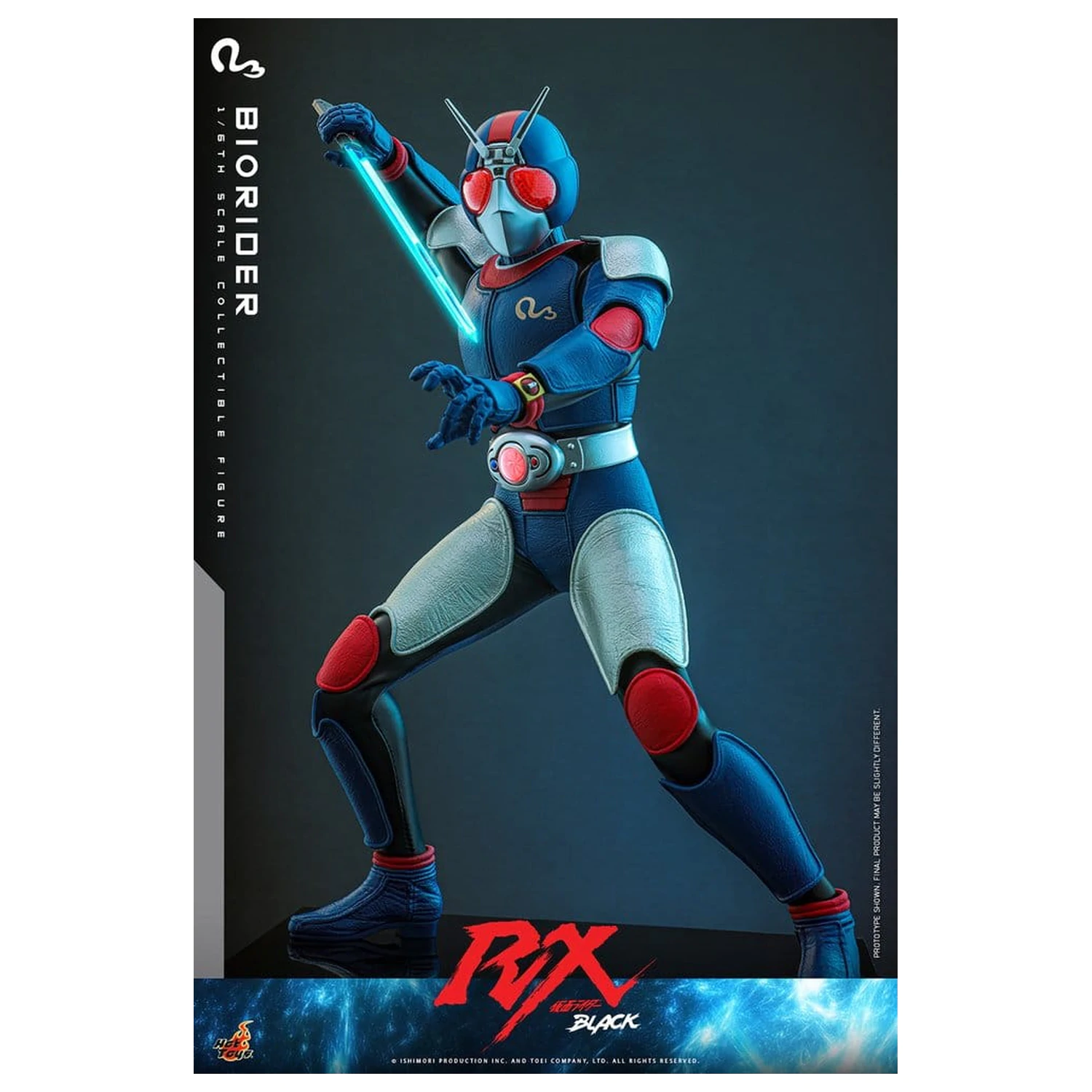 Kamen Rider Black RX akční figurka 1/6 BioRider 31 cm fotografii produktu