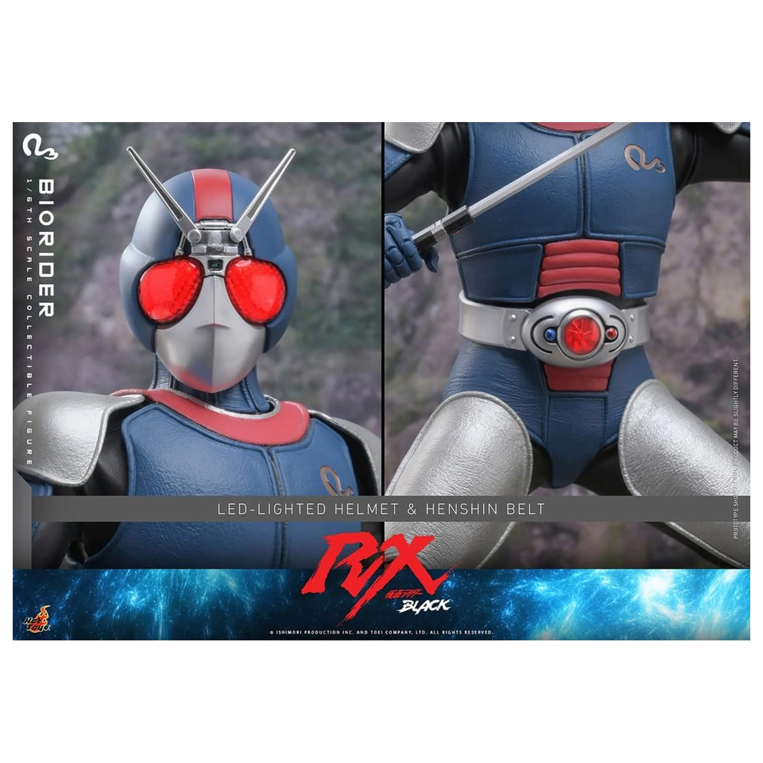 Kamen Rider Black RX akční figurka 1/6 BioRider 31 cm fotografii produktu