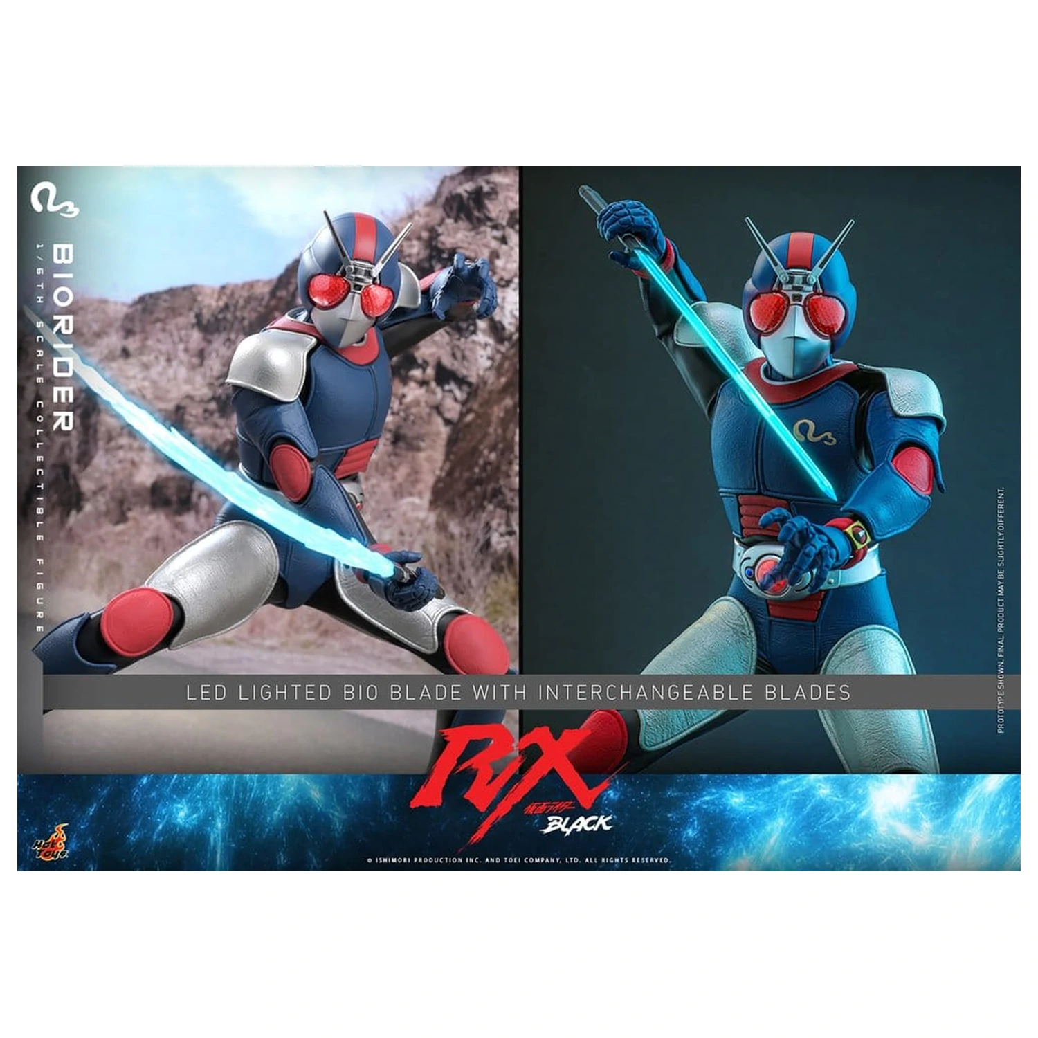 Kamen Rider Black RX akční figurka 1/6 BioRider 31 cm fotografii produktu