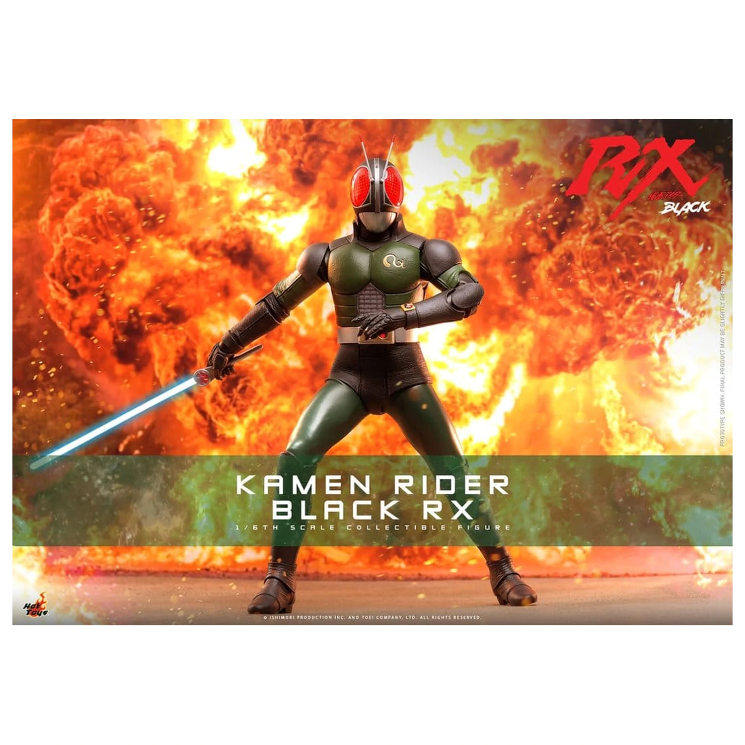 Kamen Rider Black RX akční figurka 1/6 Kamen Rider Black RX 31 cm fotografii produktu