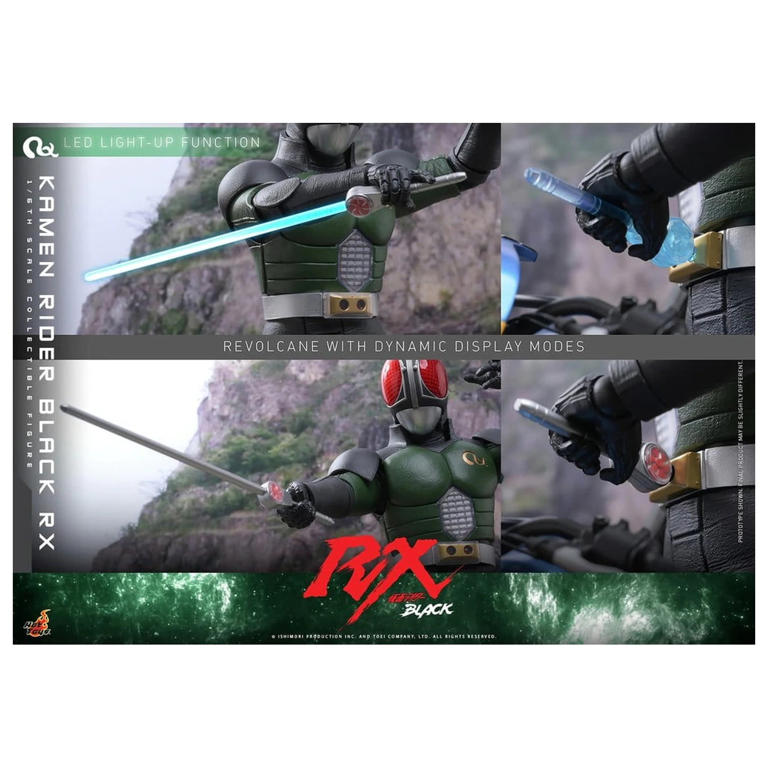 Kamen Rider Black RX akční figurka 1/6 Kamen Rider Black RX 31 cm fotografii produktu