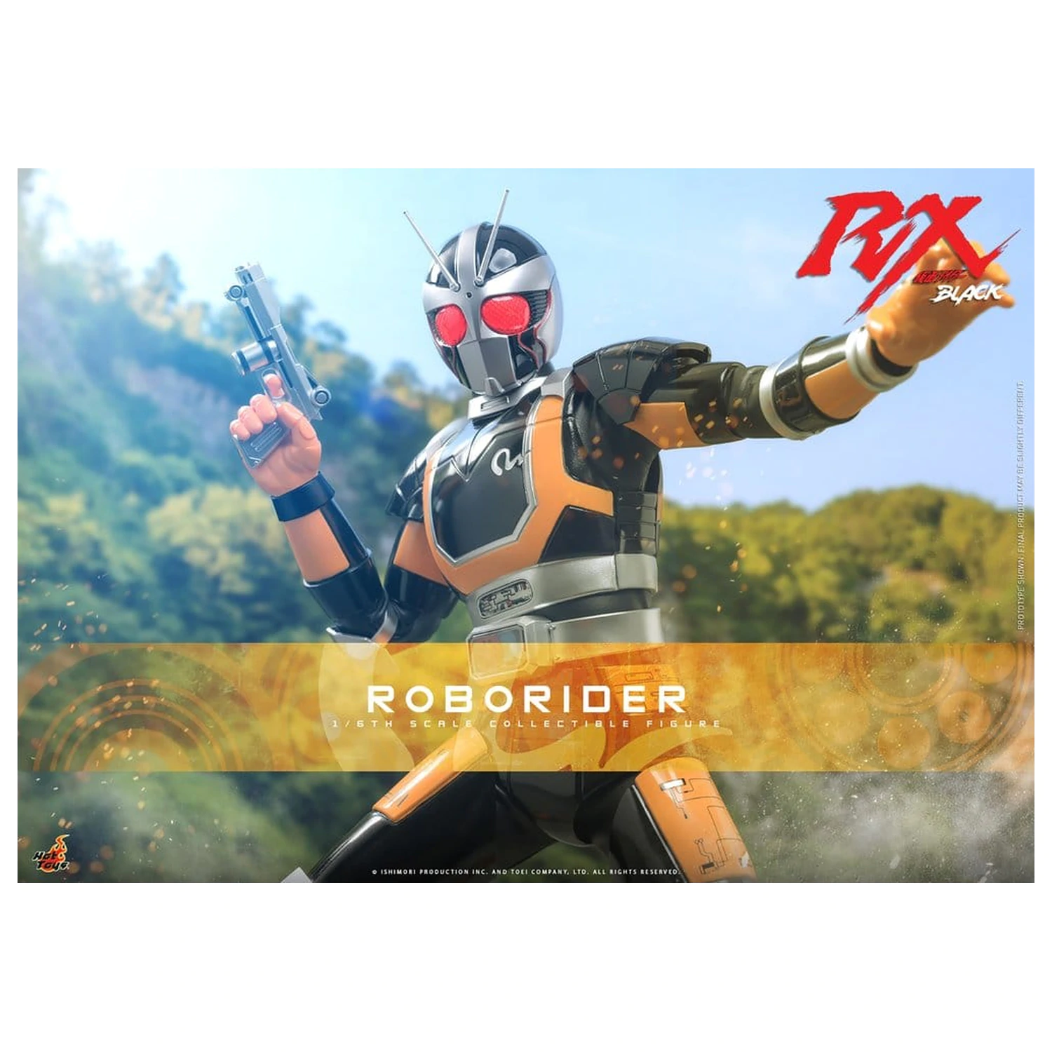 Kamen Rider Black RX akční figurka 1/6 RoboRider 31 cm fotografii produktu