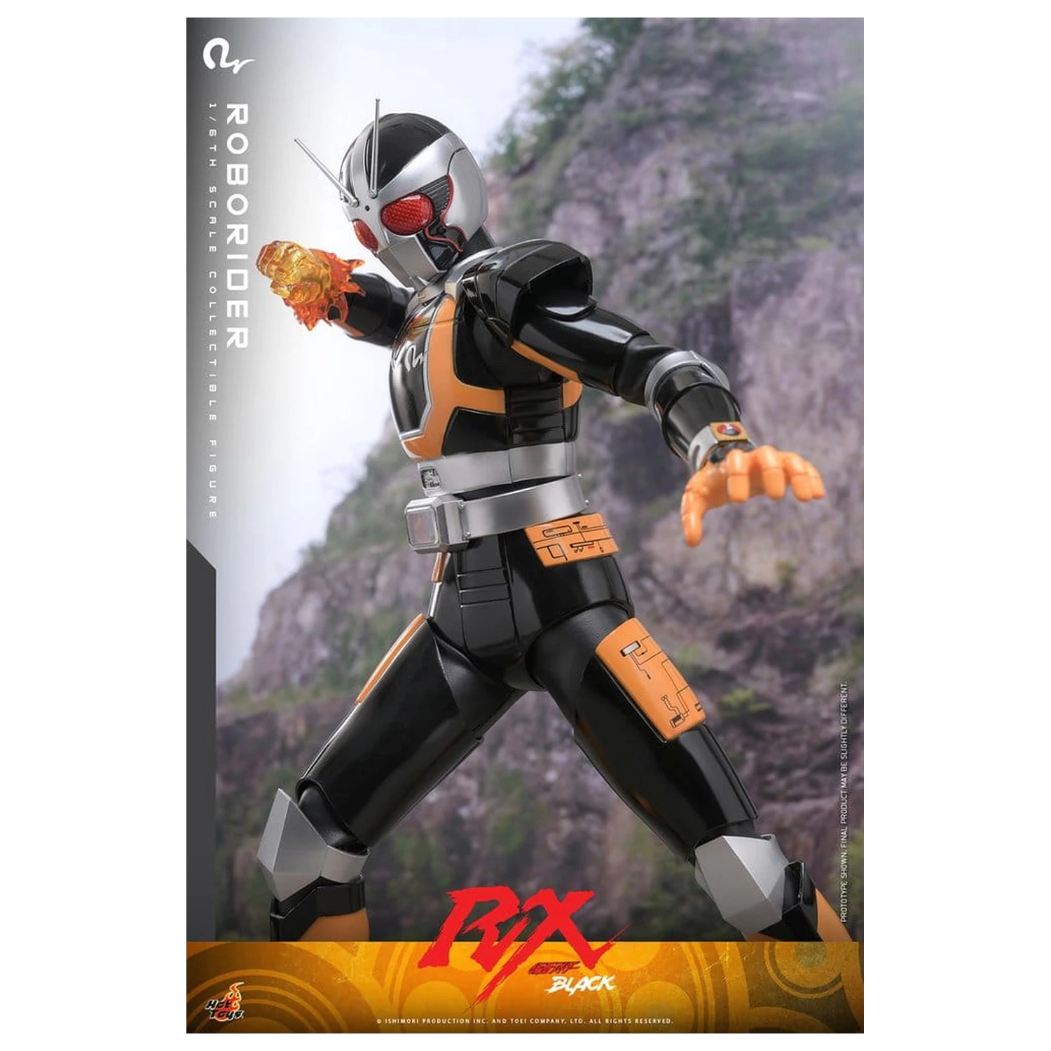 Kamen Rider Black RX akční figurka 1/6 RoboRider 31 cm fotografii produktu