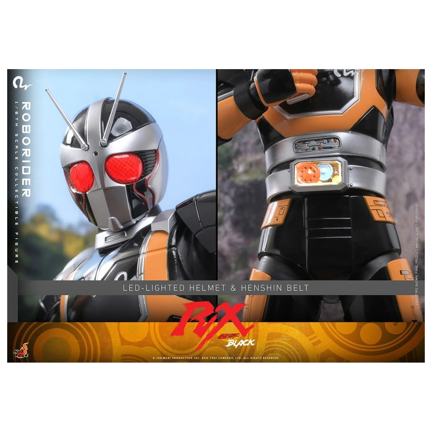 Kamen Rider Black RX akční figurka 1/6 RoboRider 31 cm fotografii produktu