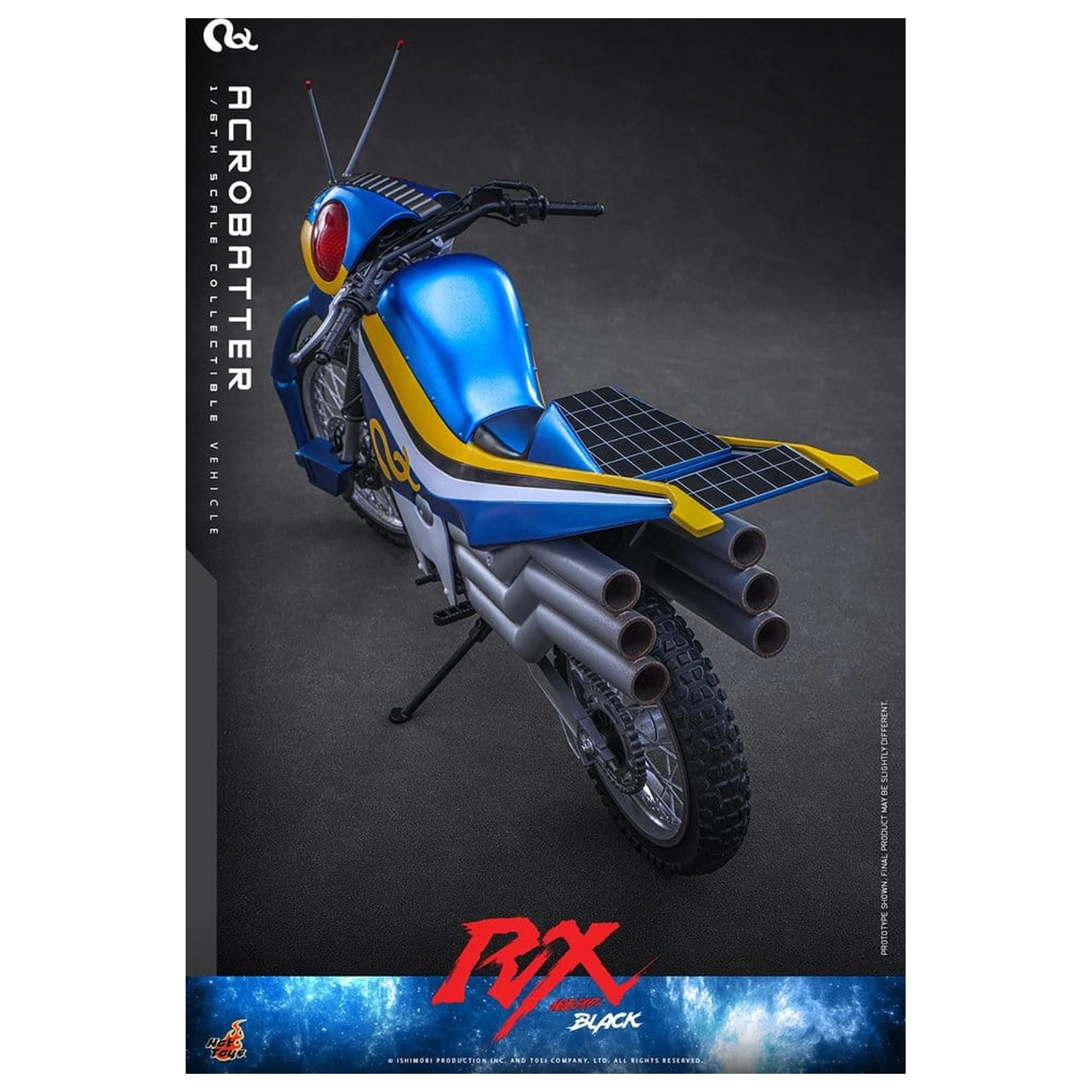 Kamen Rider Black RX Vozidlo 1/6 Acrobatter 38 cm fotografii produktu