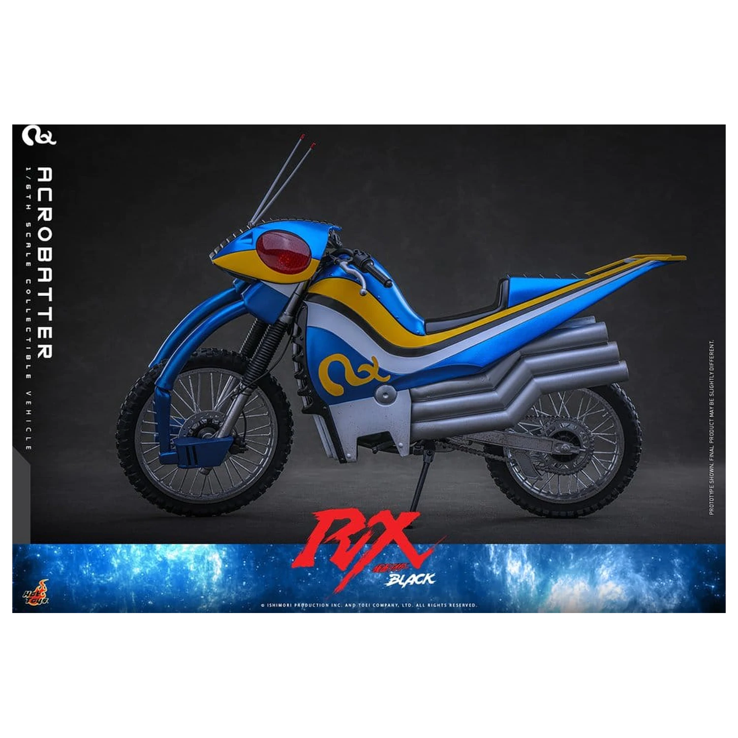 Kamen Rider Black RX Vozidlo 1/6 Acrobatter 38 cm fotografii produktu