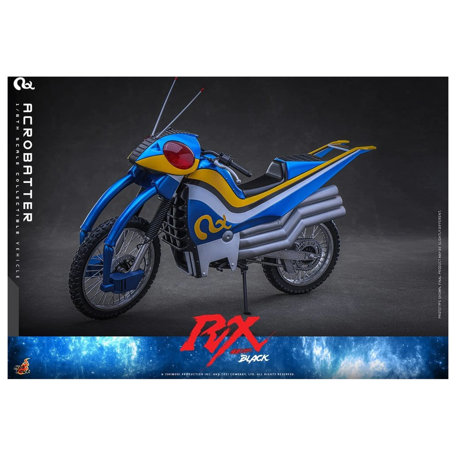 Kamen Rider Black RX Vozidlo 1/6 Acrobatter 38 cm fotografii produktu