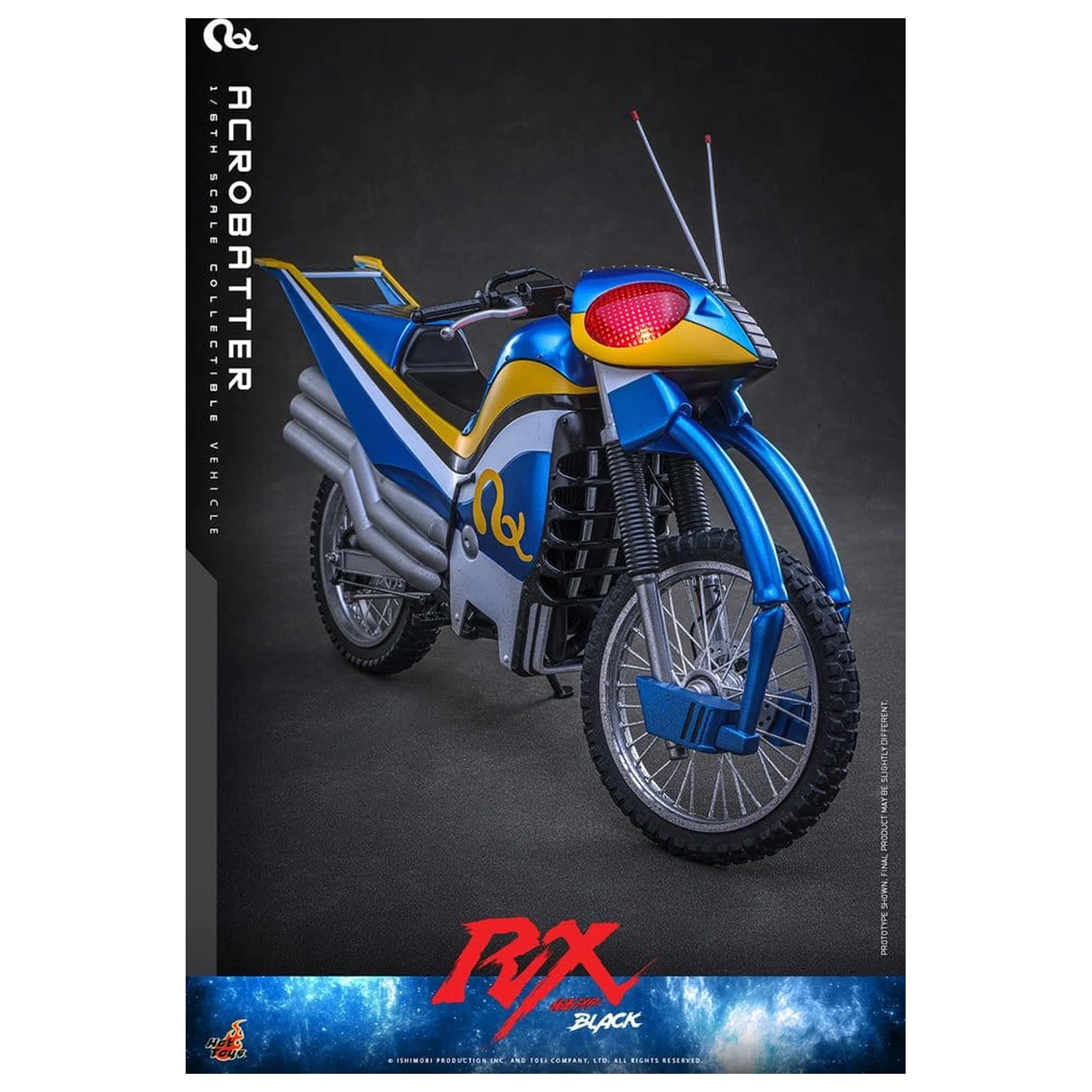 Kamen Rider Black RX Vozidlo 1/6 Acrobatter 38 cm fotografii produktu