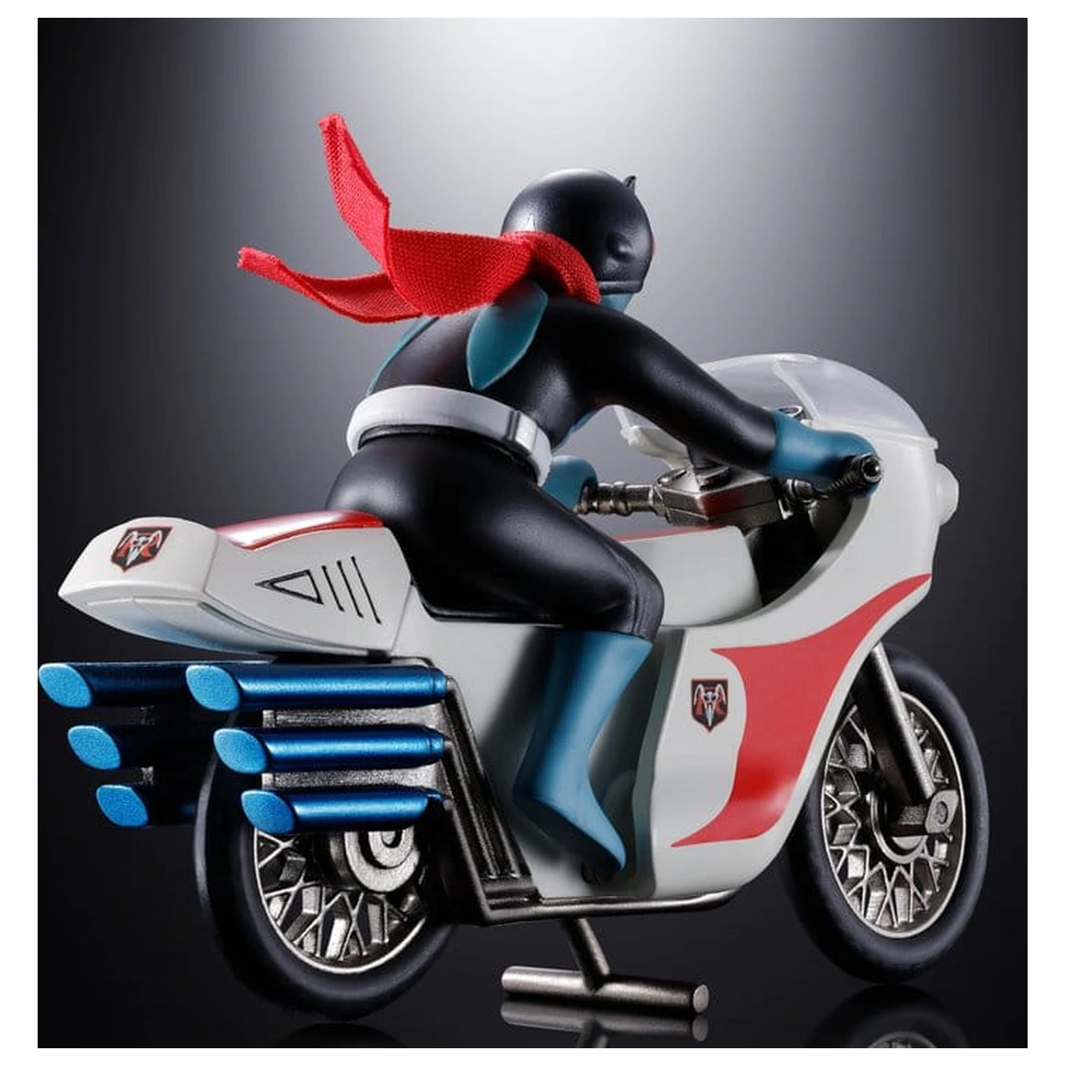 Kamen Rider Chogokin Kovová akční figurka Cyclone (Masked Rider 1) 9 cm fotografii produktu