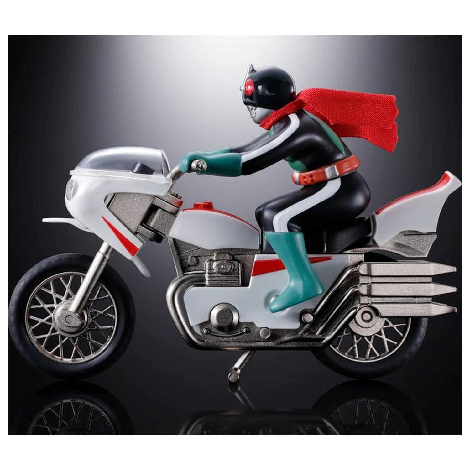 Kamen Rider Chogokin Diecast akční figurka Cyclone (Masked Rider 2) 9 cm fotografii produktu