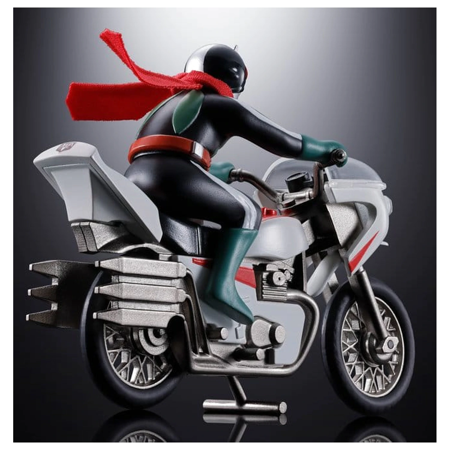 Kamen Rider Chogokin Diecast akční figurka Cyclone (Masked Rider 2) 9 cm fotografii produktu