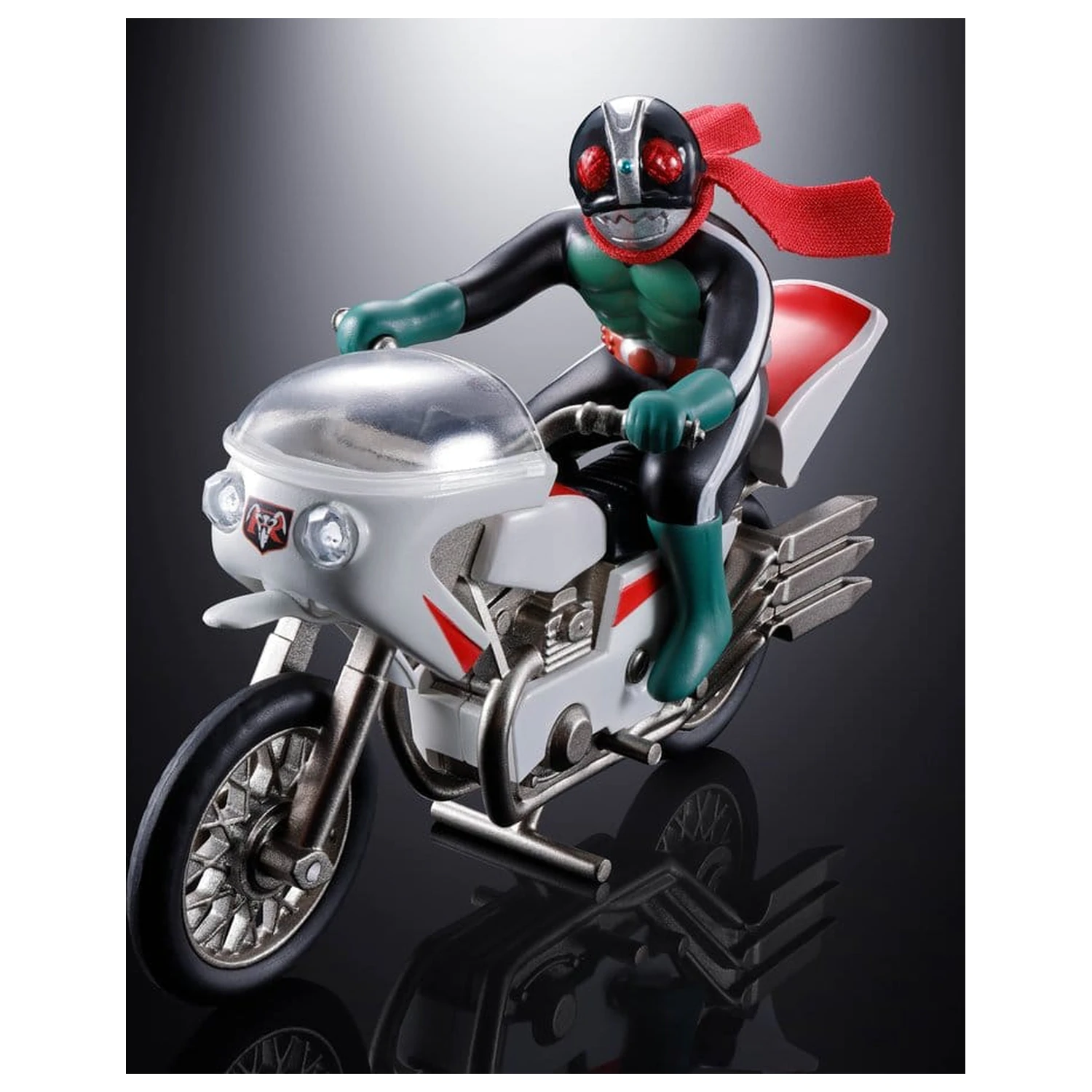 Kamen Rider Chogokin Diecast akční figurka Cyclone (Masked Rider 2) 9 cm fotografii produktu