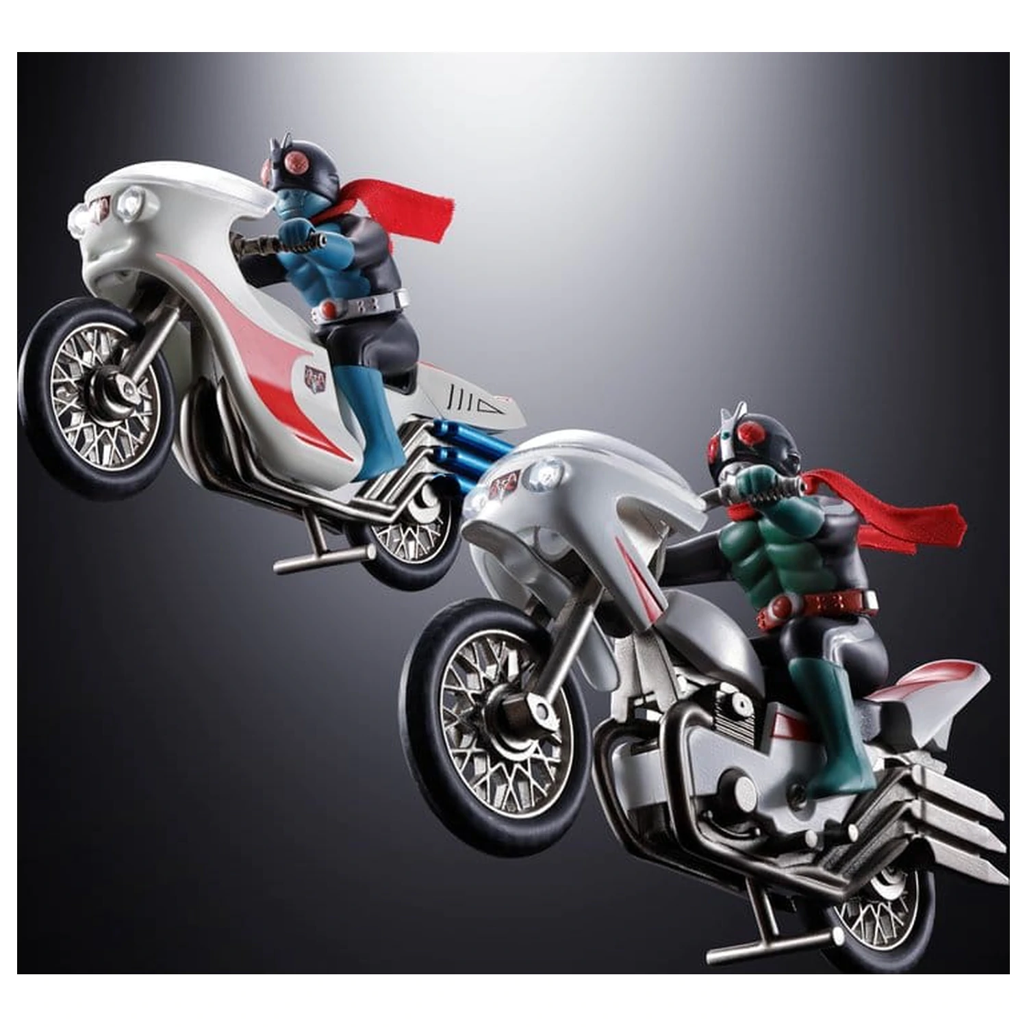 Kamen Rider Chogokin Diecast akční figurka Cyclone (Masked Rider 2) 9 cm fotografii produktu