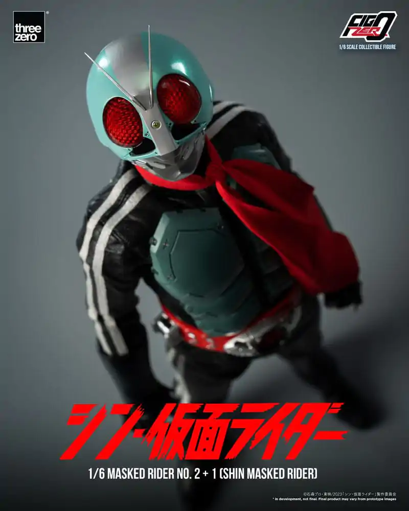 Kamen Rider FigZero akční figurka 1/6 Masked Rider No.2+1 (Shin Masked Rider) 32 cm fotografii produktu