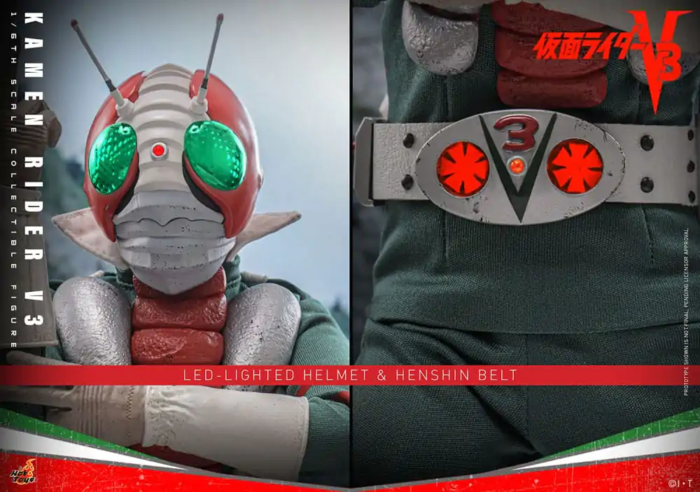 Kamen Rider V3 1/6 Kamen Rider V3 akční figurka 30 cm fotografii produktu