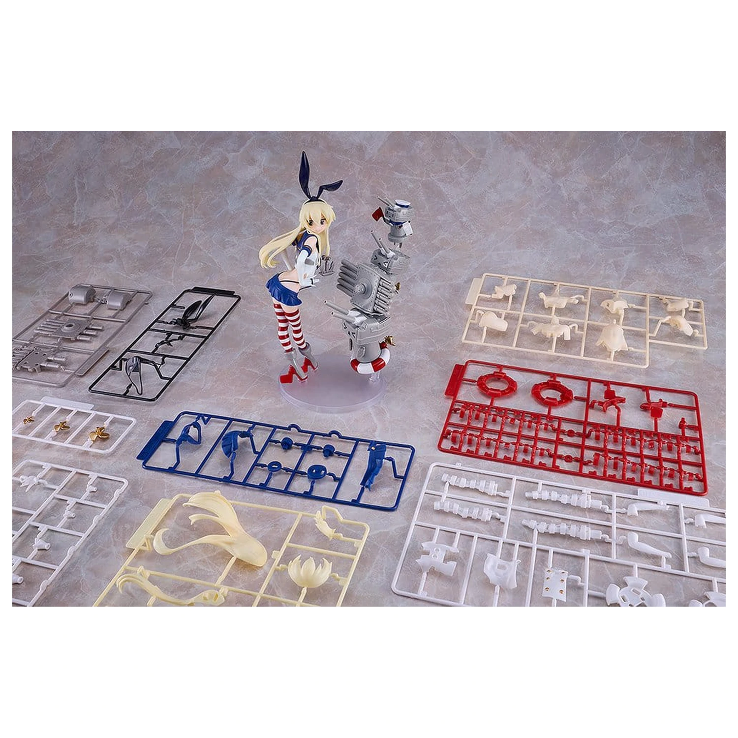 Kantai Collection -Kancolle- plastová modelová stavebnice Reincarnation Shimakaze 25 cm fotografii produktu