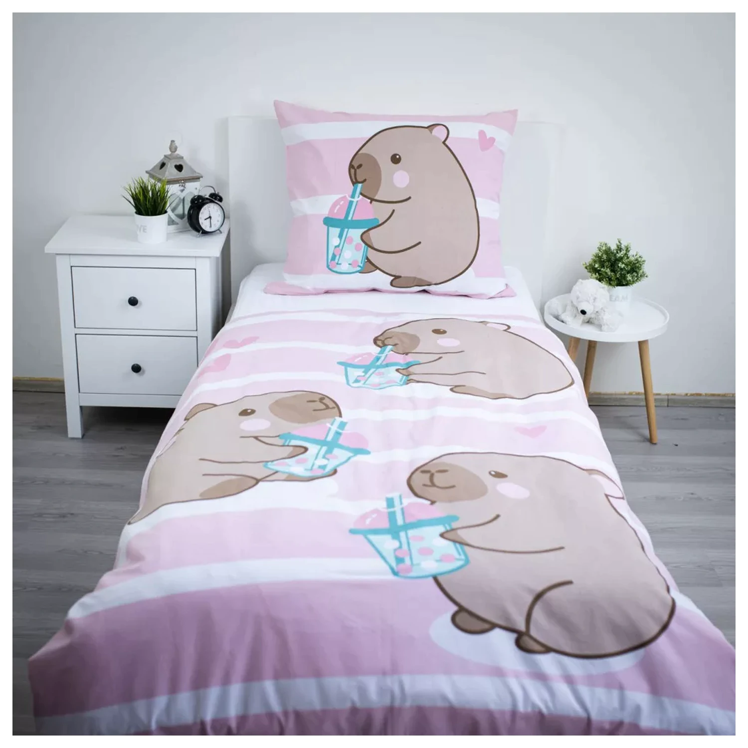 Capybara Bubble povlak na peřinu fotografii produktu