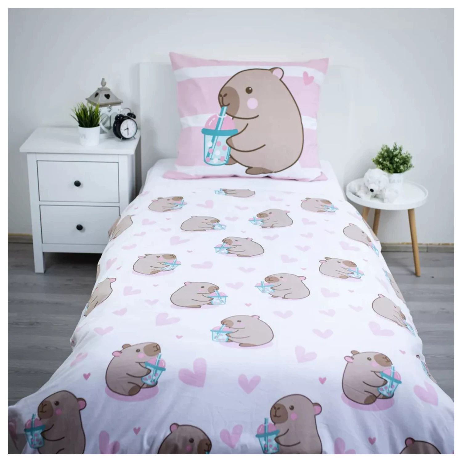 Capybara Bubble povlak na peřinu fotografii produktu