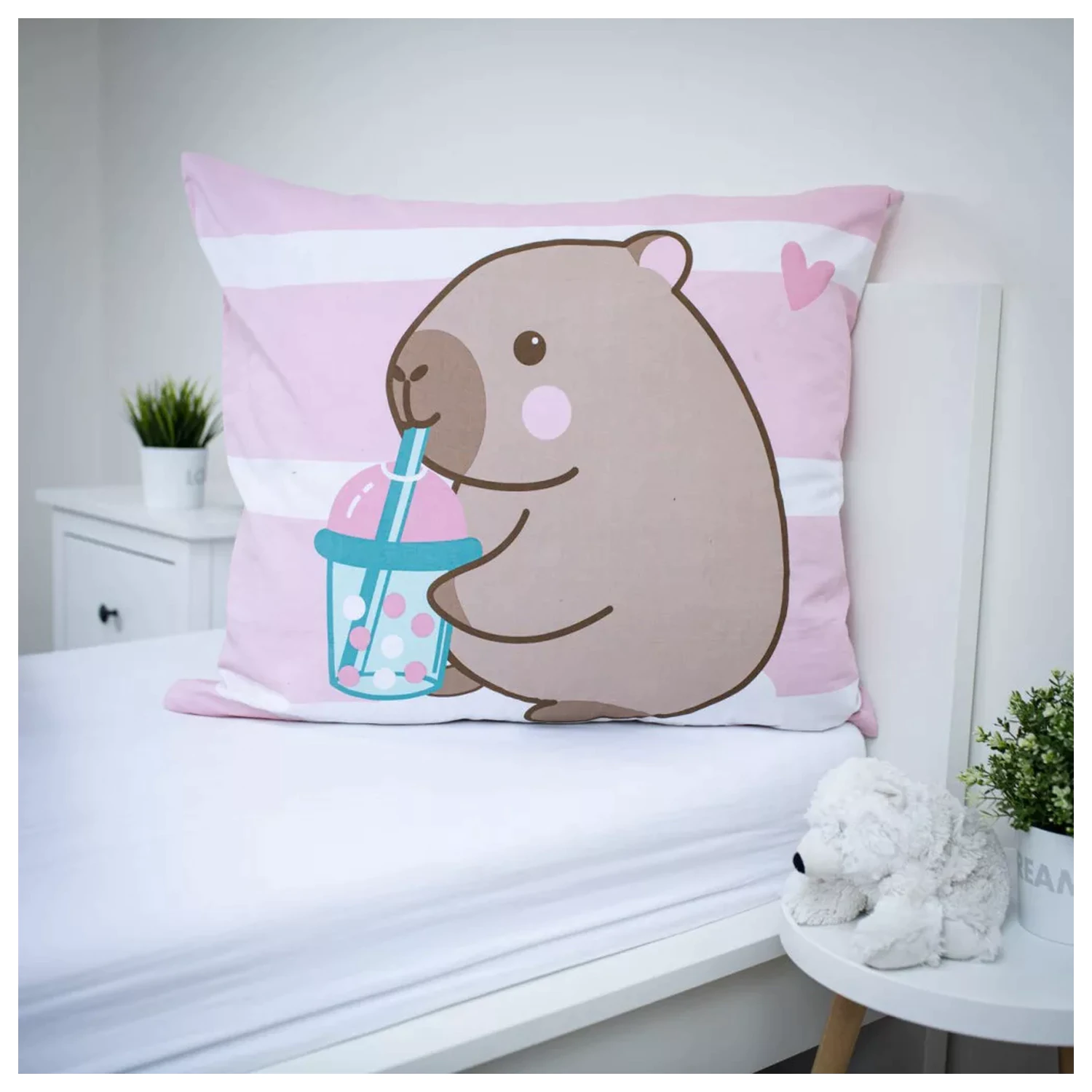 Capybara Bubble povlak na peřinu fotografii produktu