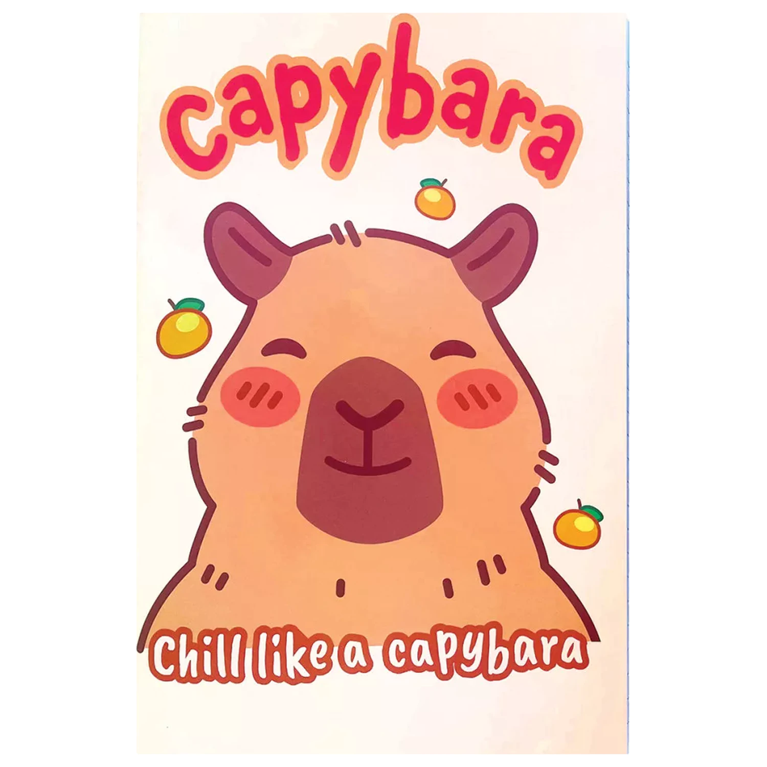 Capybara Chill B/5 Lined Notebook 40 stran fotografii produktu