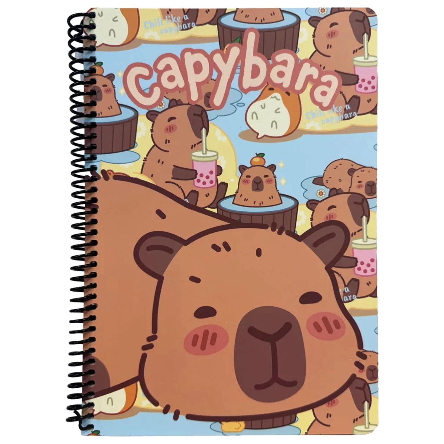 Capybara Chill B/5 Lined Spiral sešit 70 listů fotografii produktu