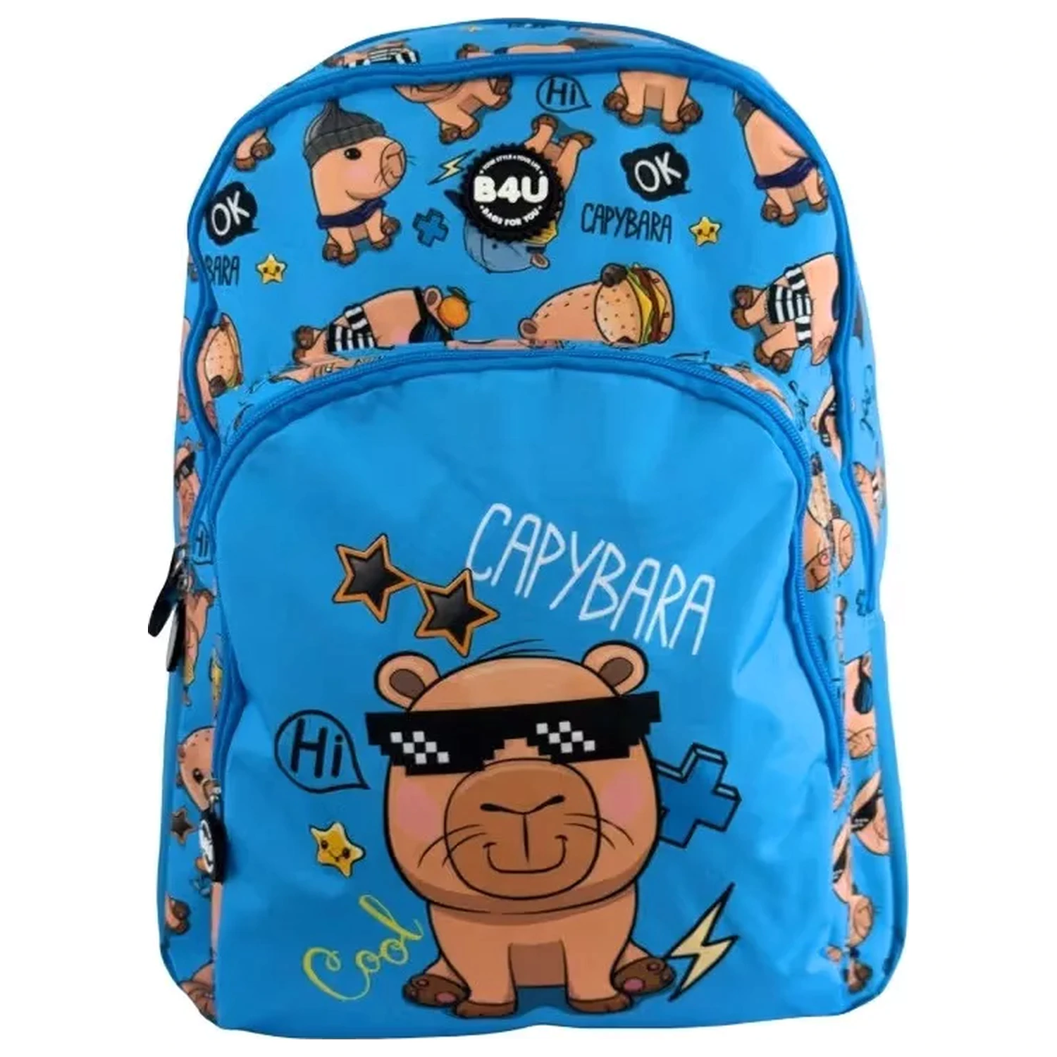 Capybara Cool školní taška, taška 44 cm fotografii produktu