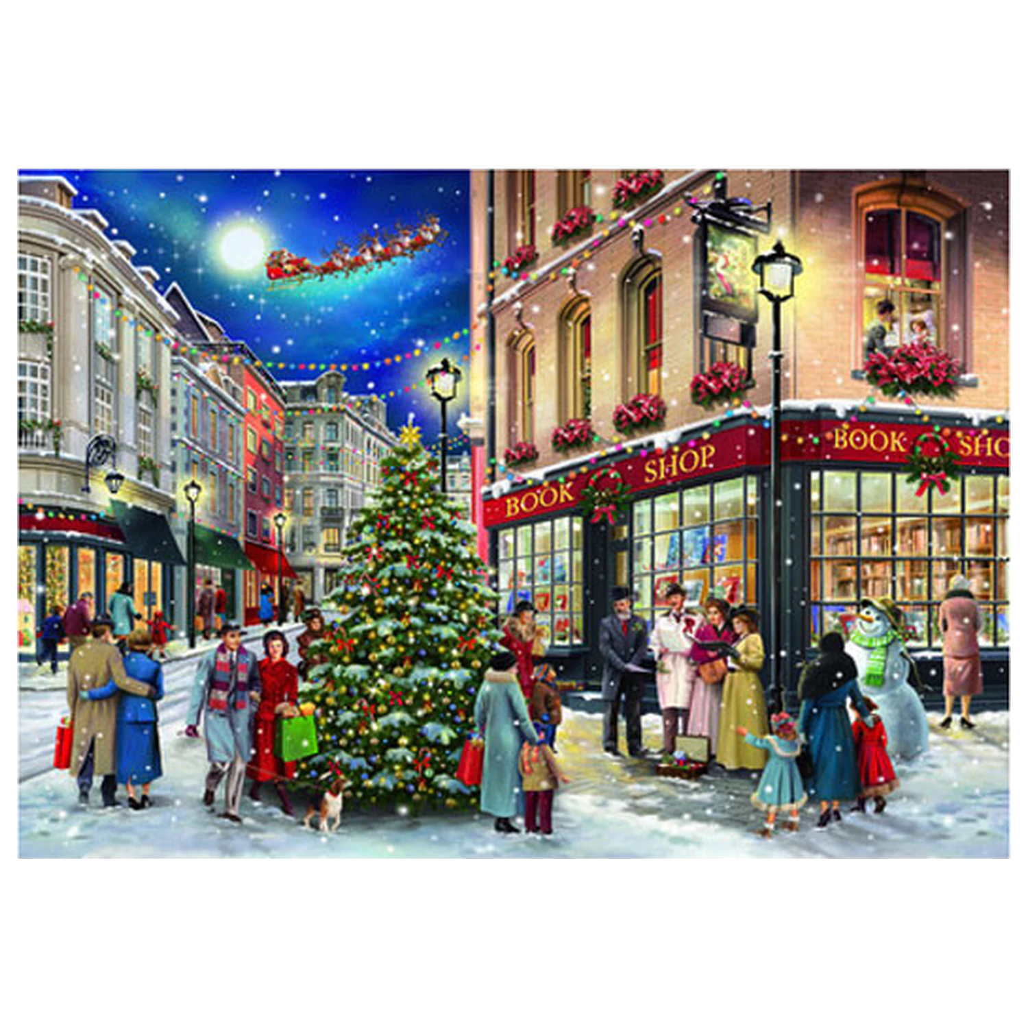 Christmas Classic Stroll 1000dílné puzzle fotografii produktu