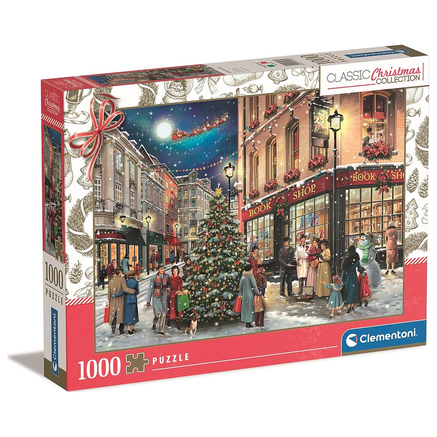 Christmas Stroll puzzle, 1000 dílků fotografii produktu