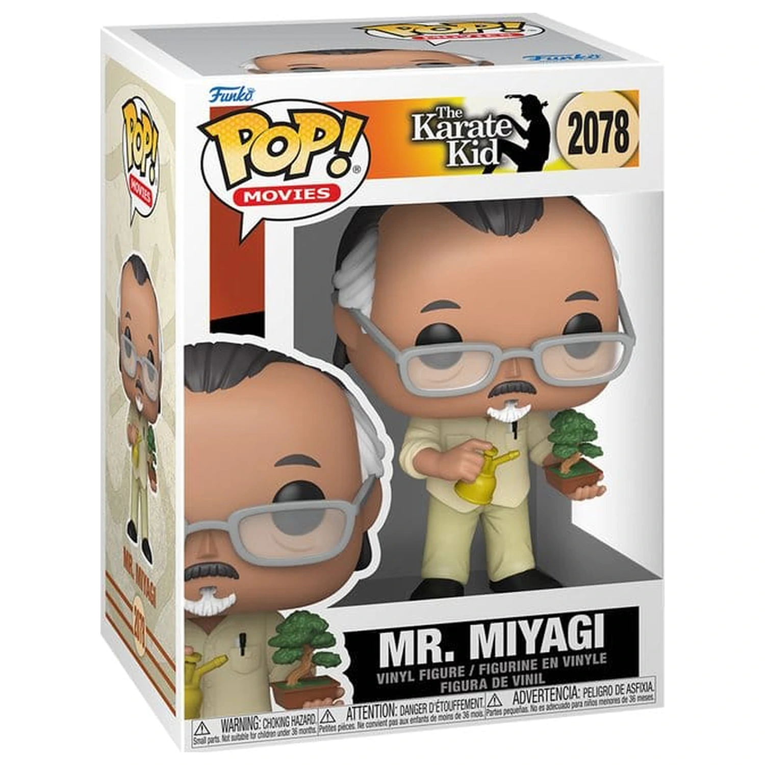 Karate Kid Funko POP! Movies Vinylová figurka Mr. Miyagi w/BT 9 cm fotografii produktu