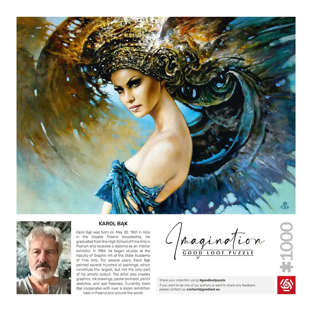 Karol Bak Imagination Puzzle Klamavý Vítr (1000 dílků) fotografii produktu