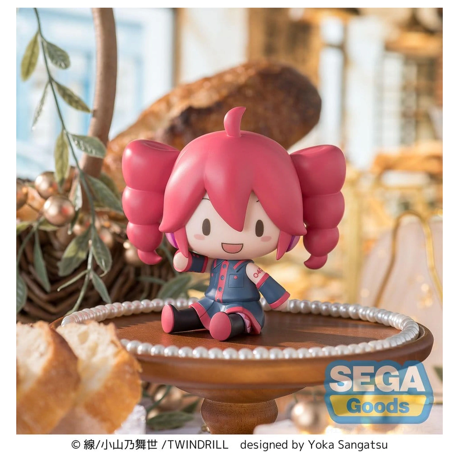 Kasane Teto fuwa petit mini figurka Kasane Teto 8 cm fotografii produktu