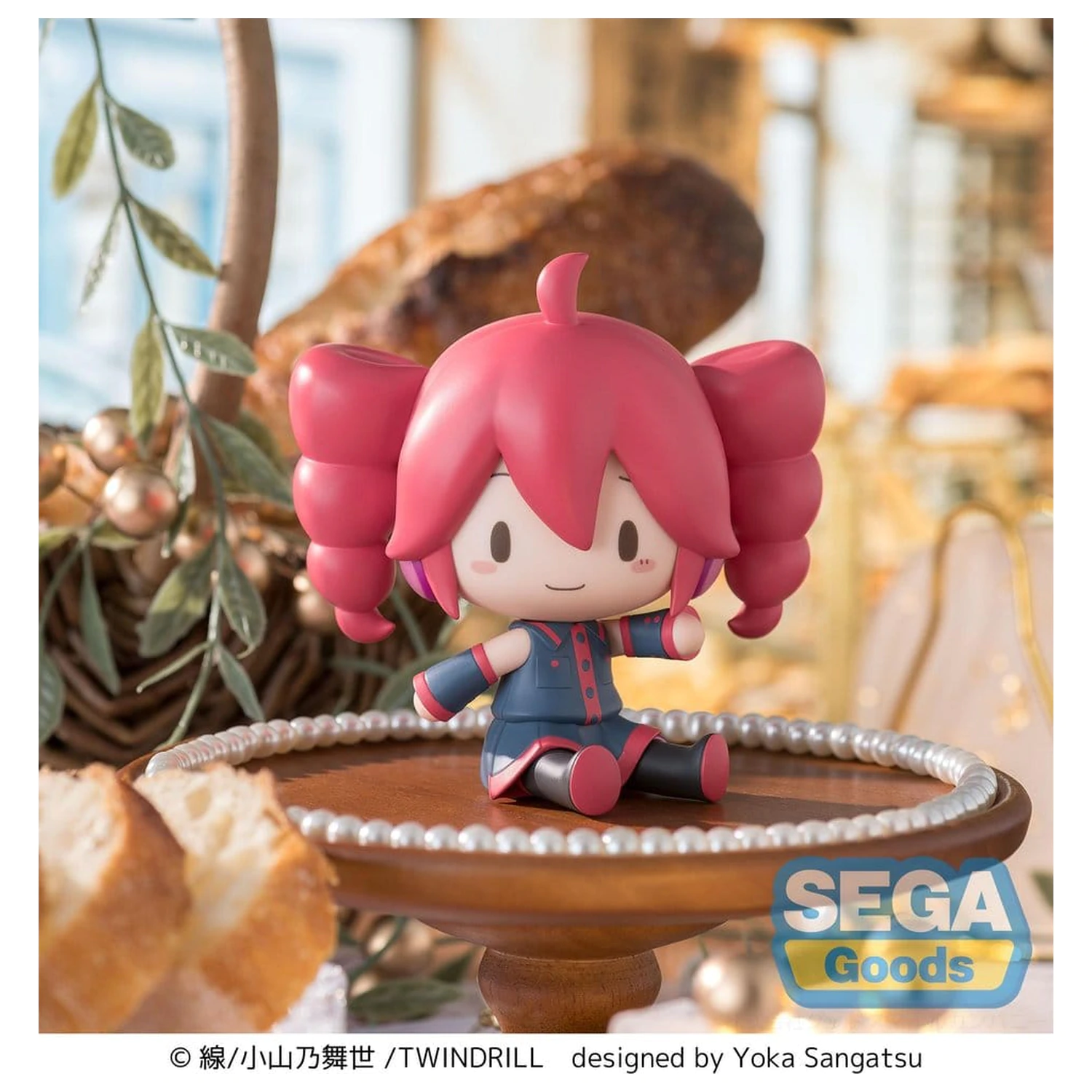 Kasane Teto fuwa petit mini figurka Kasane Teto 8 cm fotografii produktu