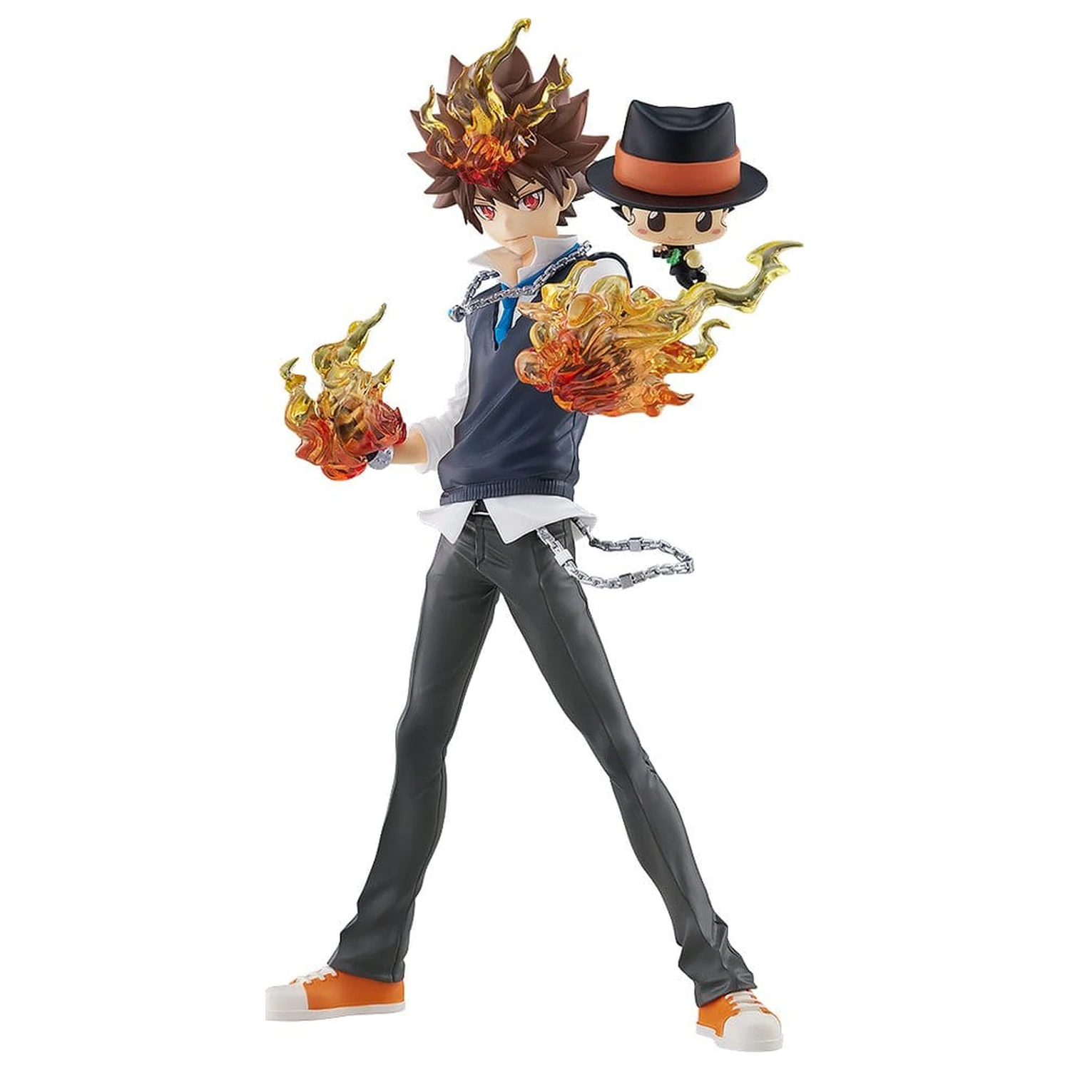 Katekyo Hitman Reborn Pop Up Parade SP PVC figurky 2-balení Tsunayoshi Sawada & Reborn 24 cm fotografii produktu