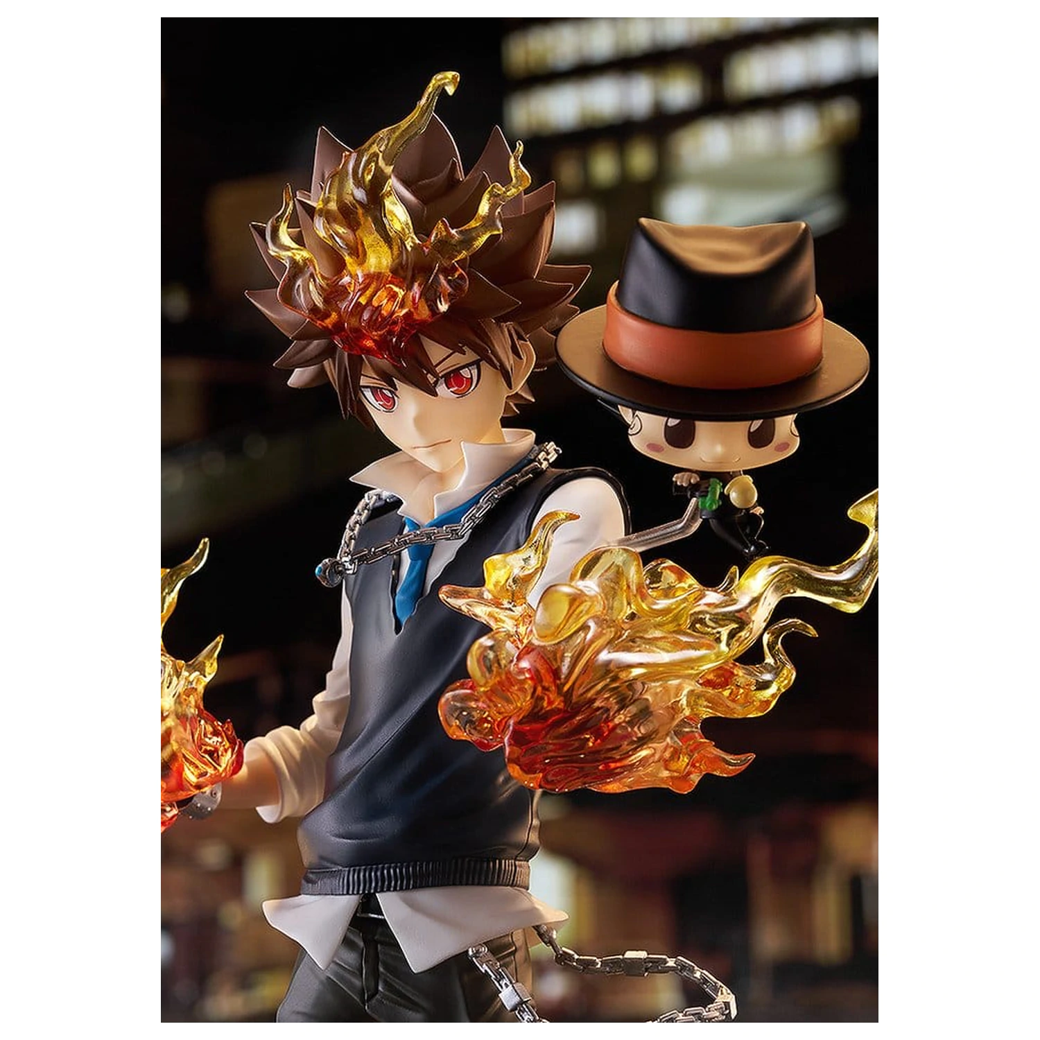 Katekyo Hitman Reborn Pop Up Parade SP PVC figurky 2-balení Tsunayoshi Sawada & Reborn 24 cm fotografii produktu