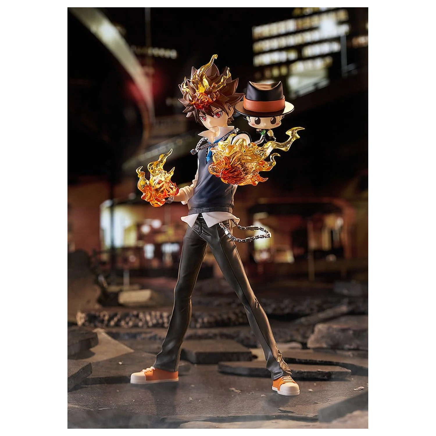Katekyo Hitman Reborn Pop Up Parade SP PVC figurky 2-balení Tsunayoshi Sawada & Reborn 24 cm fotografii produktu