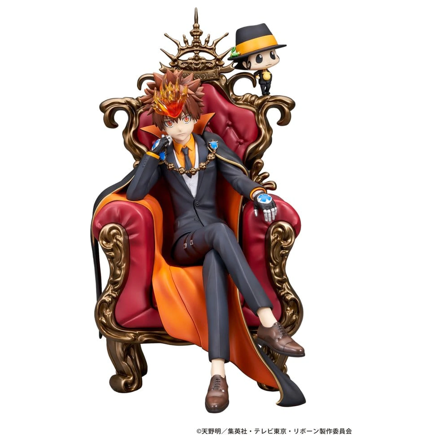 Katekyo Hitman Reborn PVC figurka Tsunayoshi Sawada & Reborn 21 cm fotografii produktu