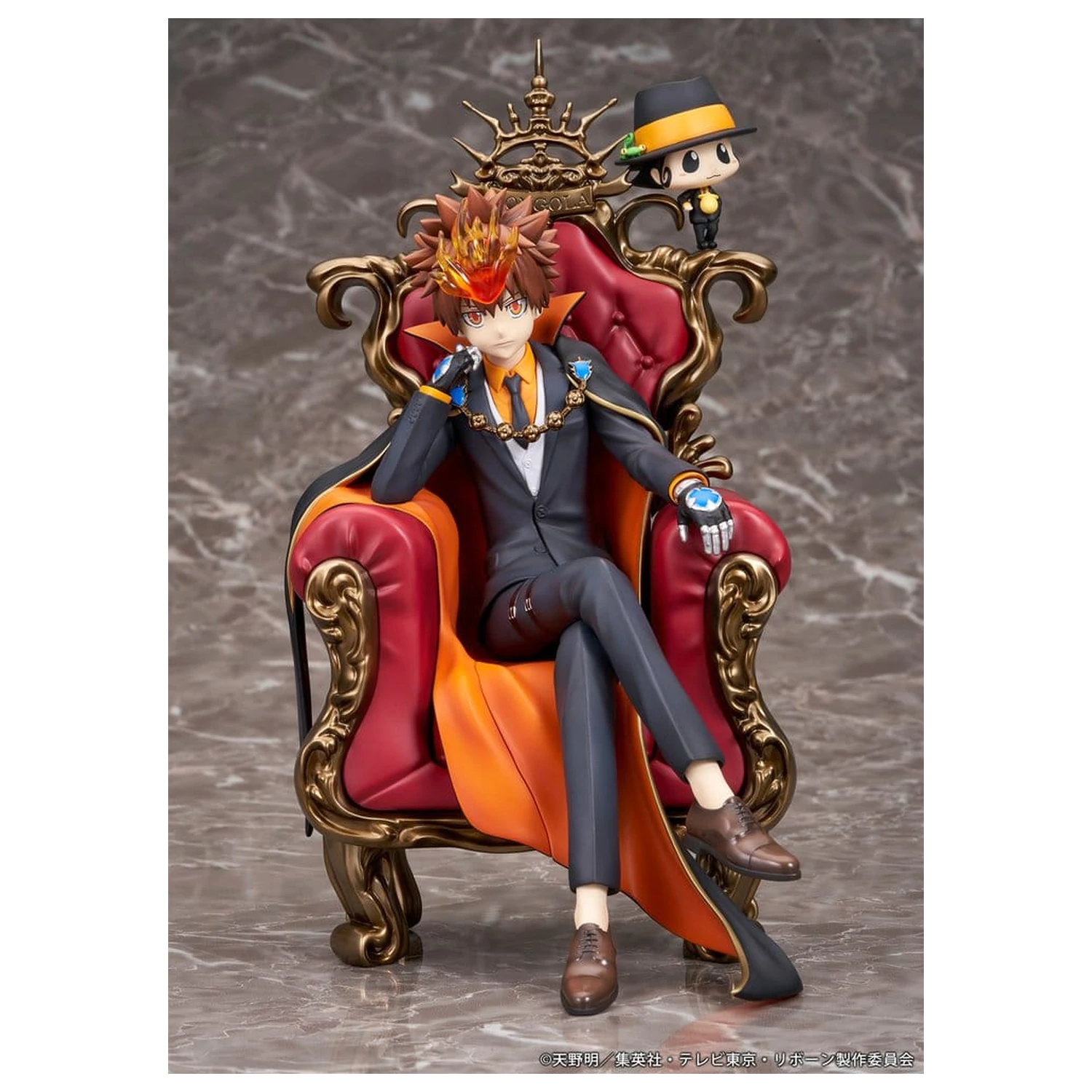 Katekyo Hitman Reborn PVC figurka Tsunayoshi Sawada & Reborn 21 cm fotografii produktu
