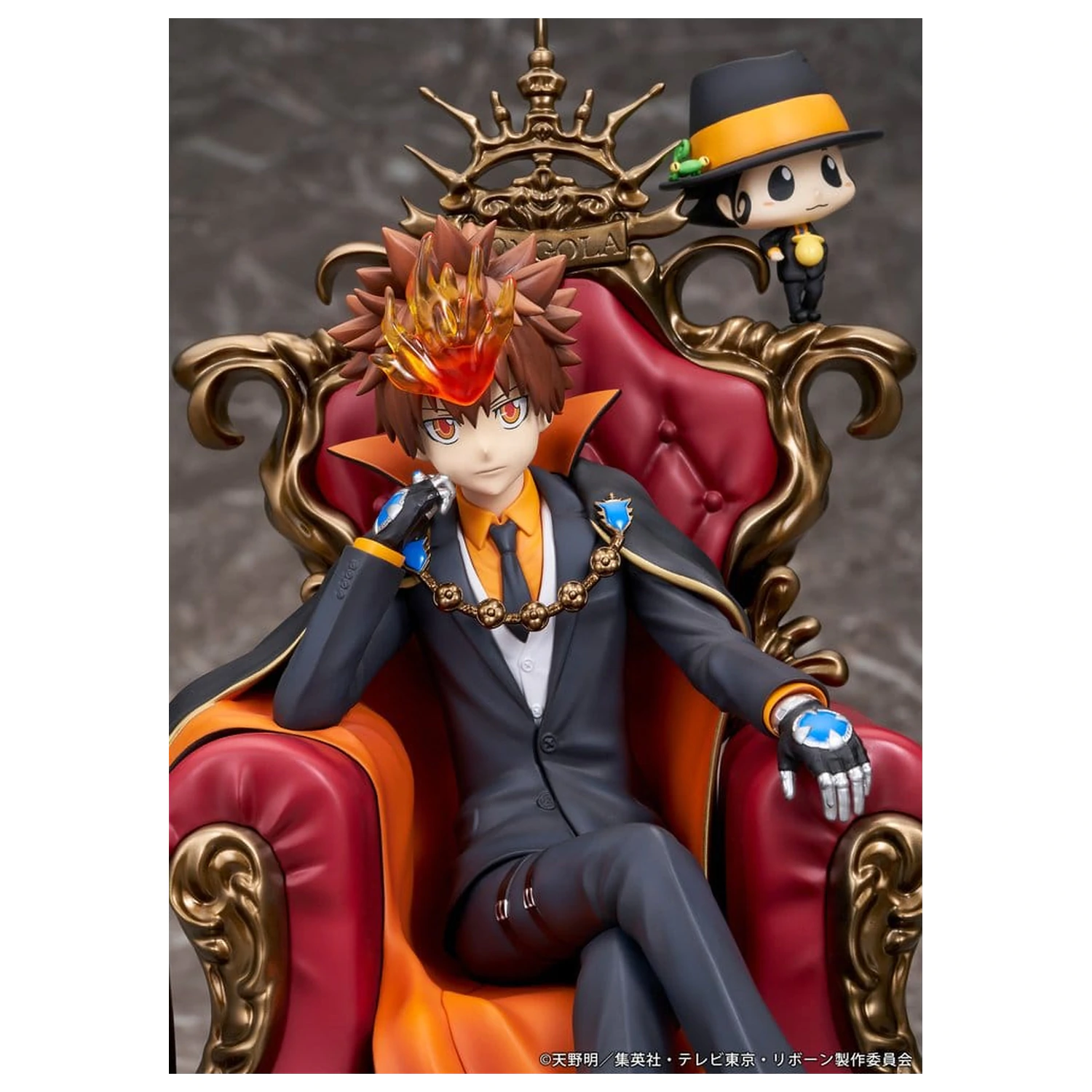 Katekyo Hitman Reborn PVC figurka Tsunayoshi Sawada & Reborn 21 cm fotografii produktu