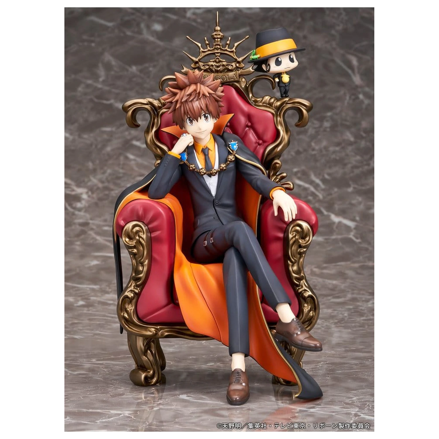 Katekyo Hitman Reborn PVC figurka Tsunayoshi Sawada & Reborn 21 cm fotografii produktu