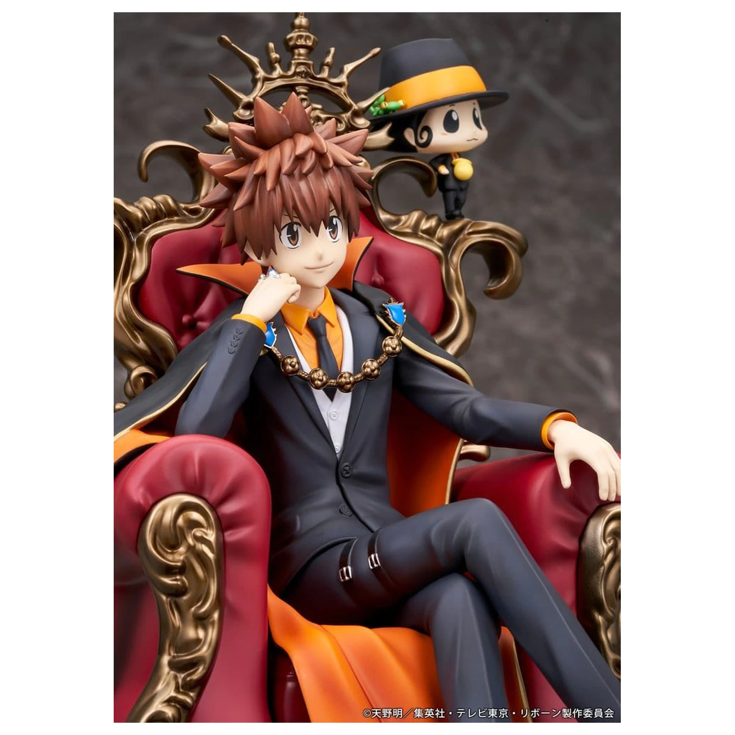 Katekyo Hitman Reborn PVC figurka Tsunayoshi Sawada & Reborn 21 cm fotografii produktu