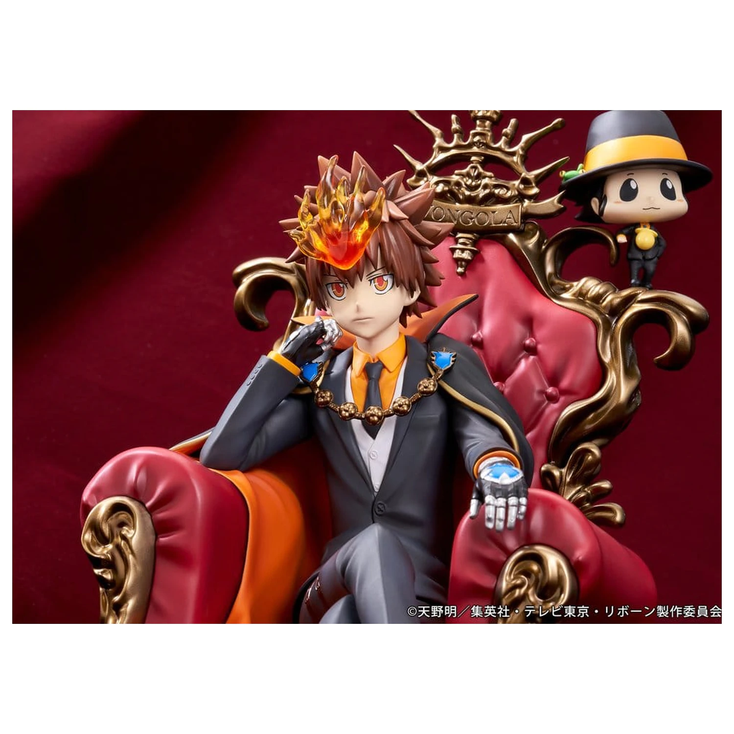 Katekyo Hitman Reborn PVC figurka Tsunayoshi Sawada & Reborn 21 cm fotografii produktu