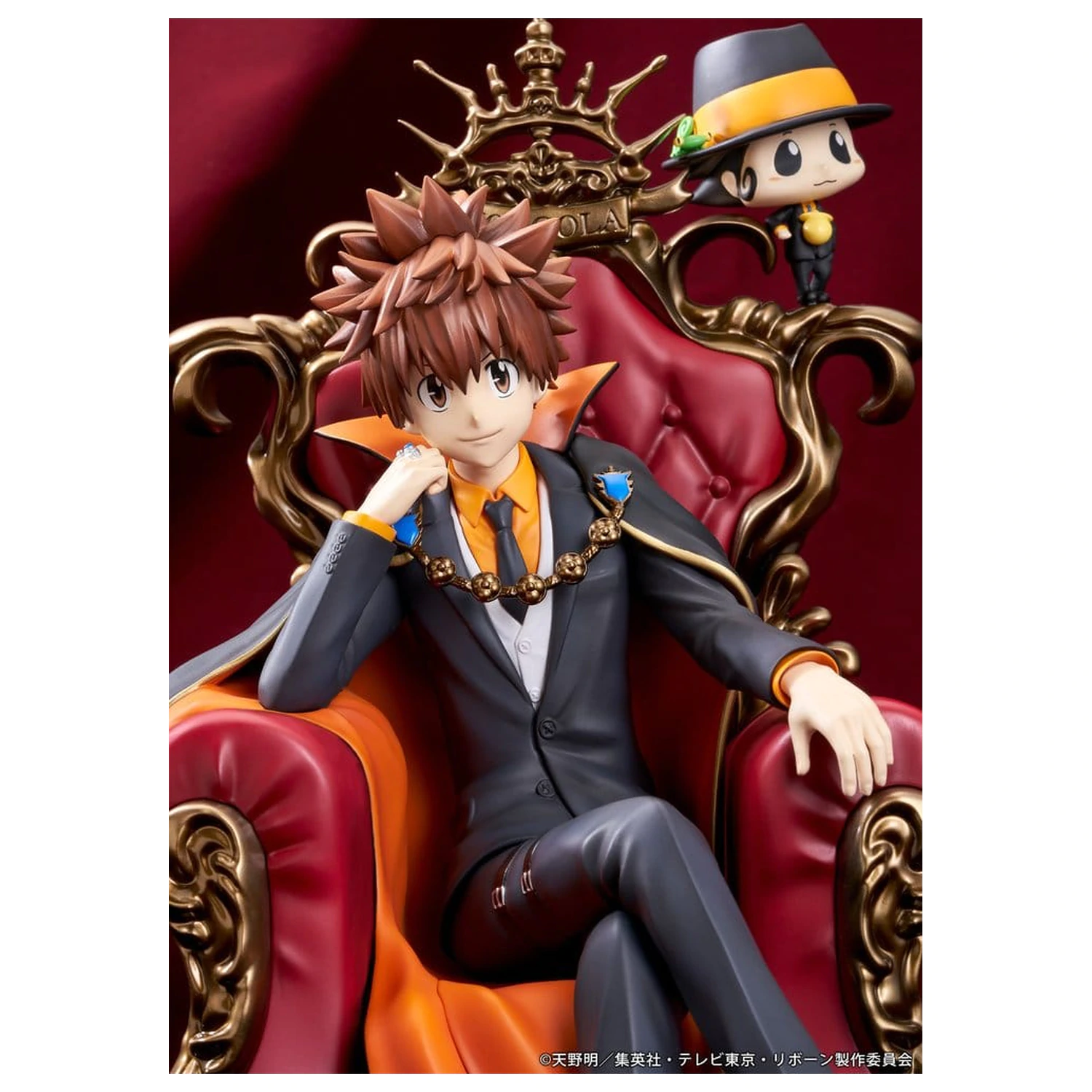 Katekyo Hitman Reborn PVC figurka Tsunayoshi Sawada & Reborn 21 cm fotografii produktu