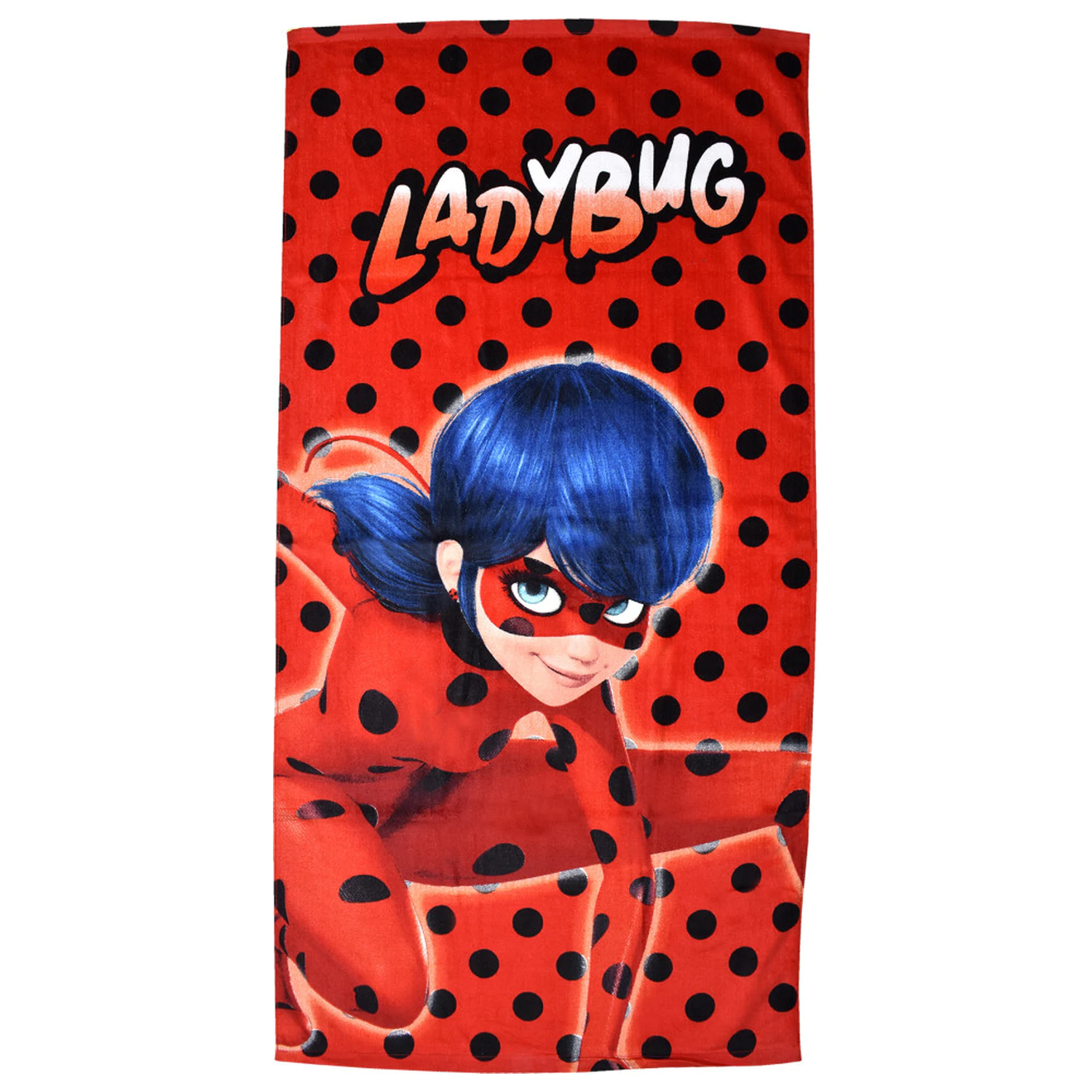 Miraculous Ladybug and Cat Noir Adventures Dots Ručník fotografii produktu