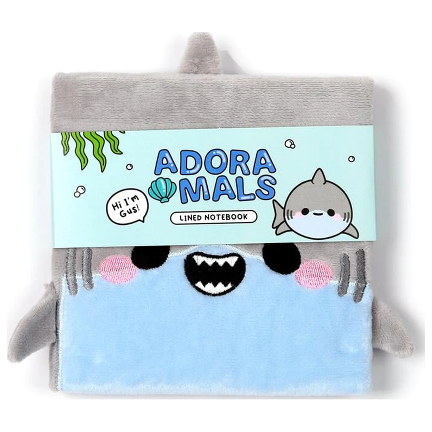 Kawaii Adoramals Shark Premium Načechraný Notebook fotografii produktu