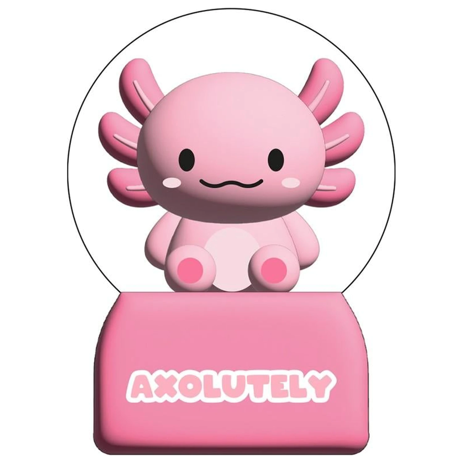 KAWAII Axolotly Sněžítka fotografii produktu