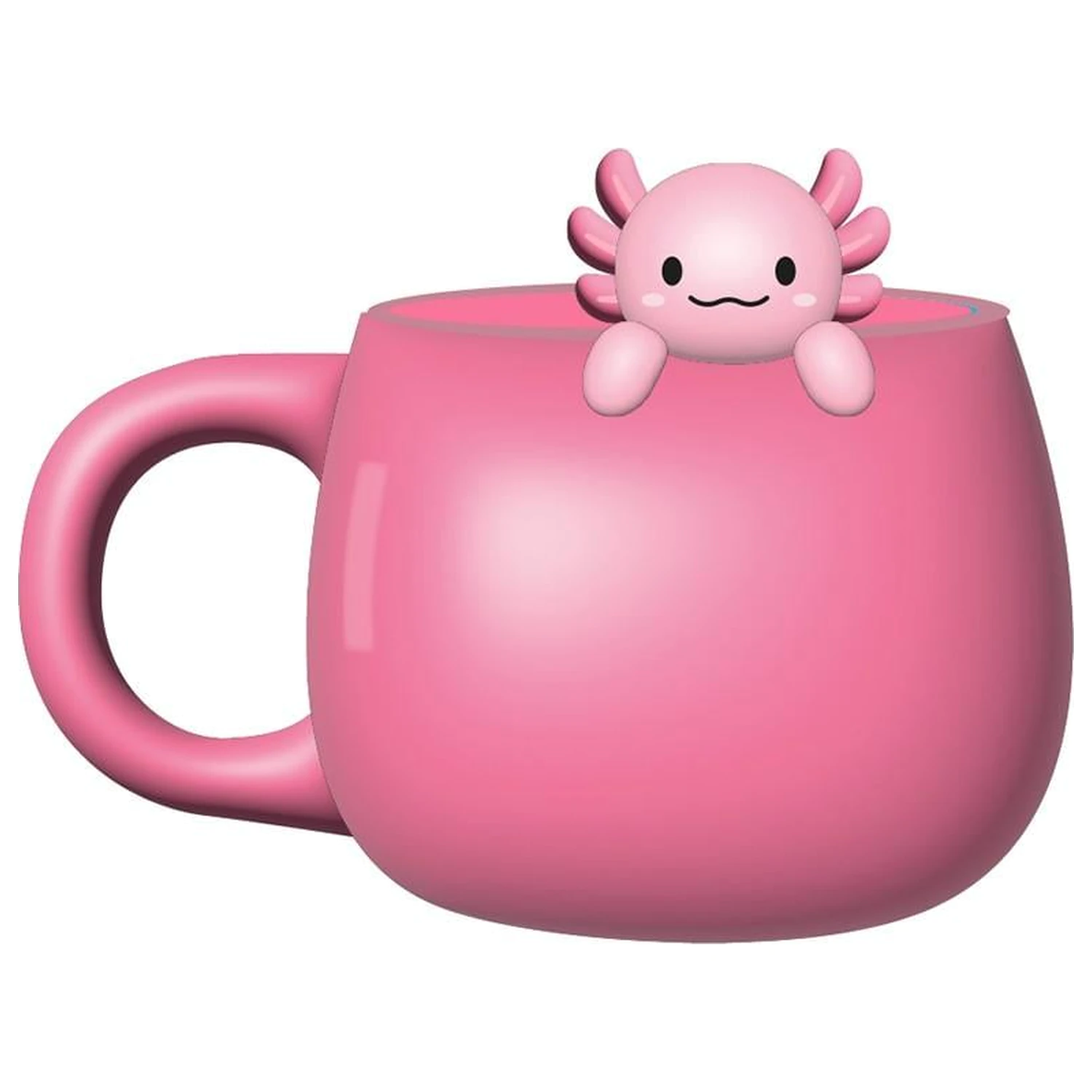KAWAII Axolotly Keramický hrnek fotografii produktu