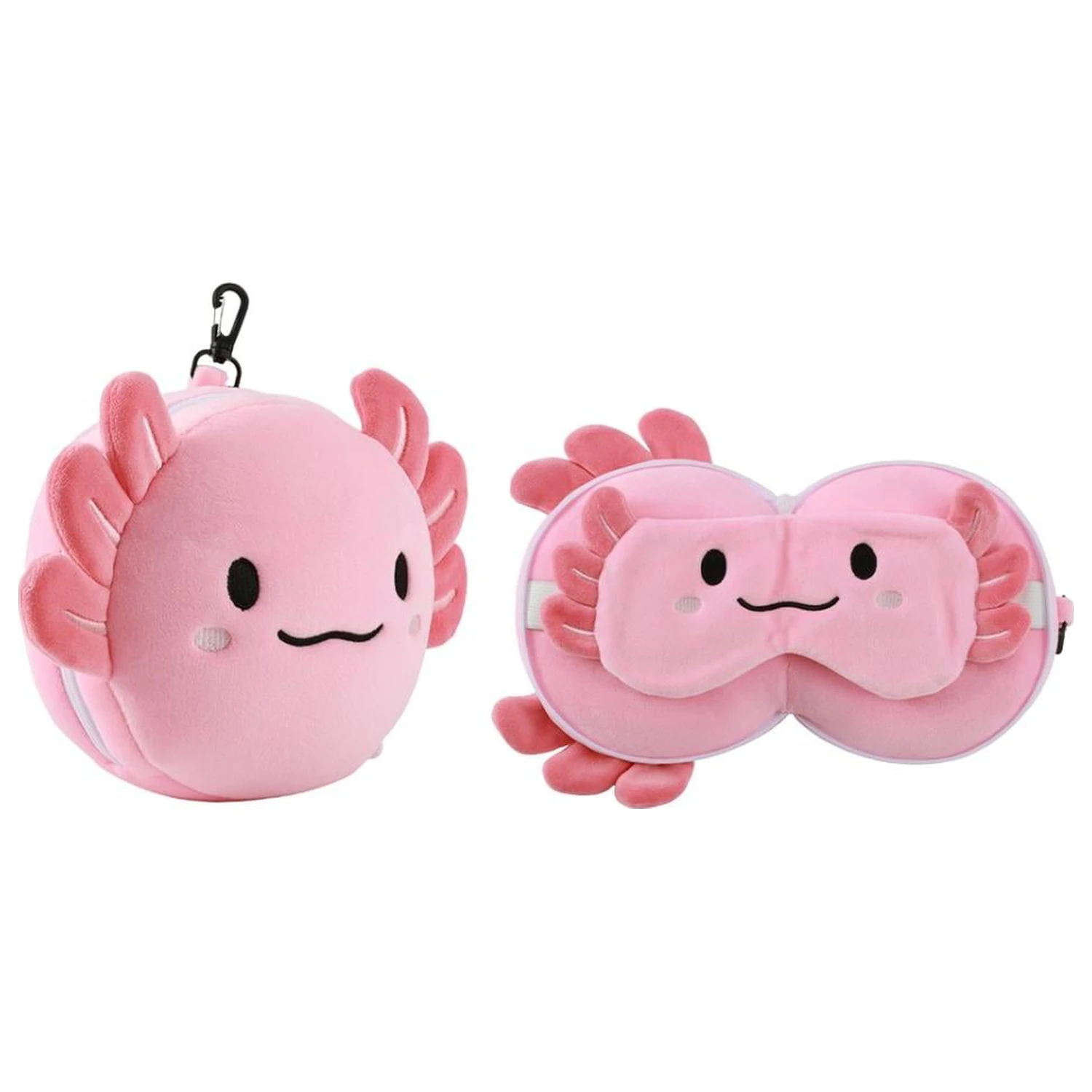 KAWAII Axolotly Polštář s maskou na spaní fotografii produktu